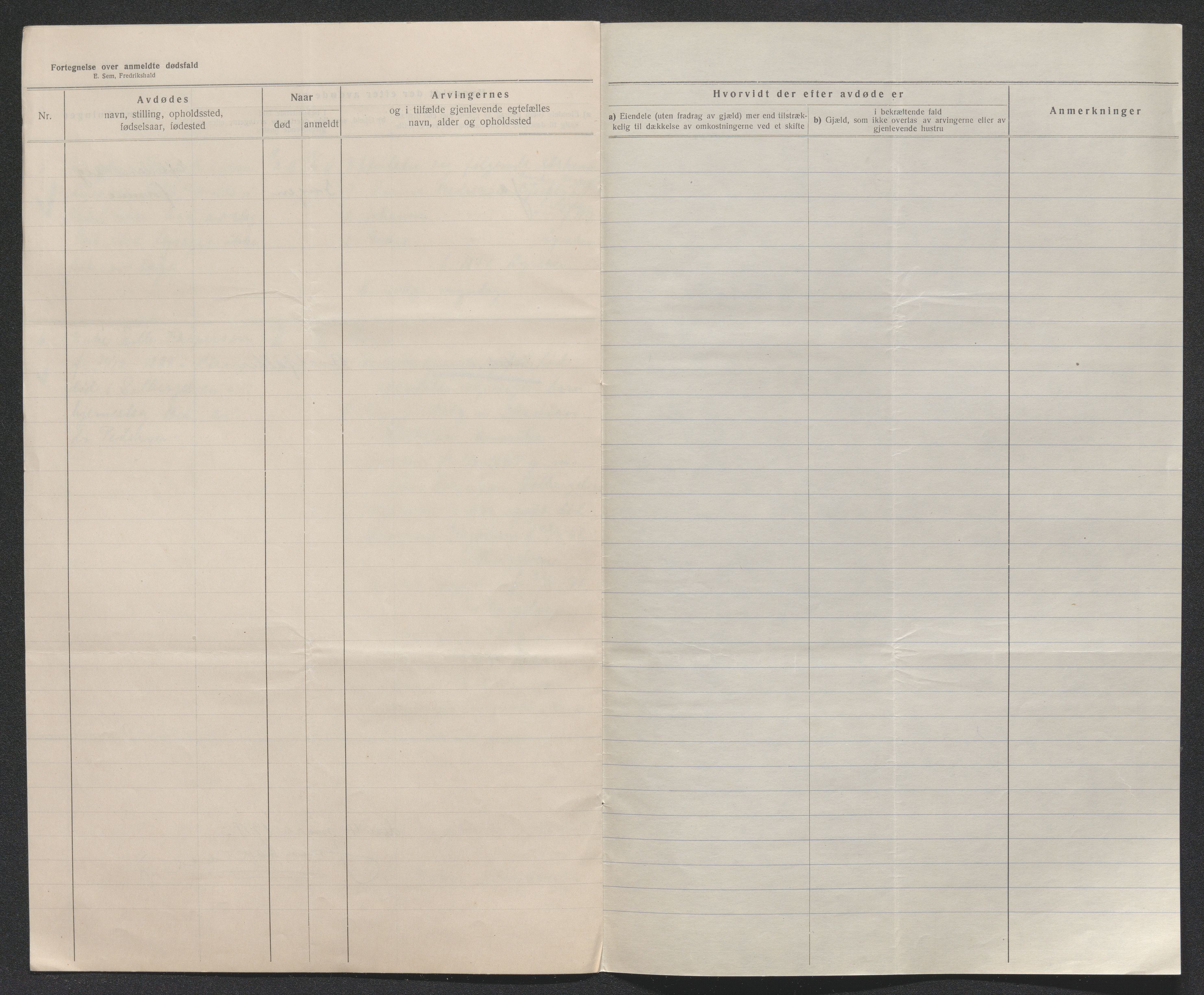 Eiker, Modum og Sigdal sorenskriveri, AV/SAKO-A-123/H/Ha/Hab/L0039: Dødsfallsmeldinger, 1918-1919, p. 13