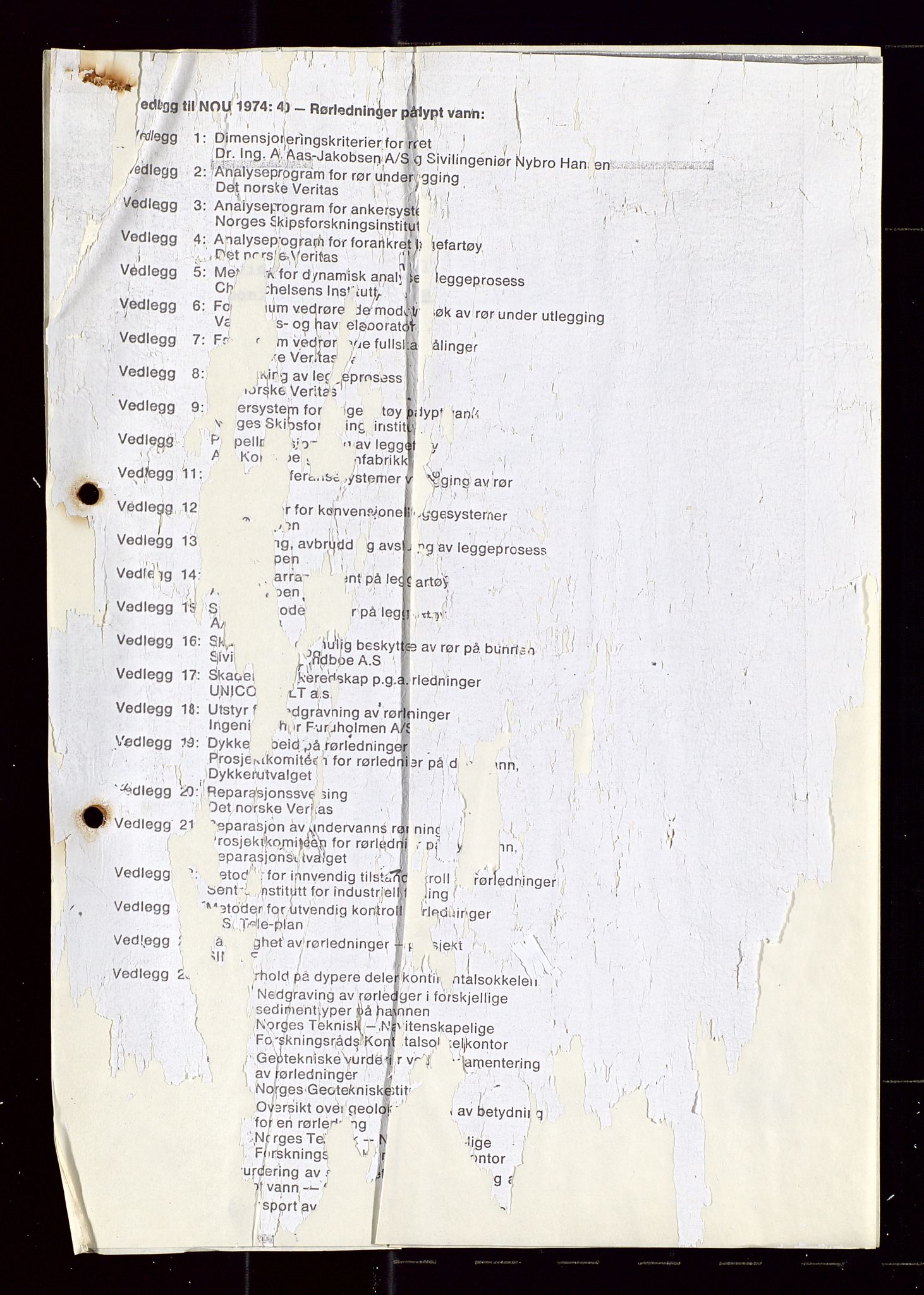 Industridepartementet, Oljekontoret, AV/SAST-A-101348/Di/L0001: DWP, møter juni - november, komiteemøter nr. 19 - 26, 1973-1974, p. 724