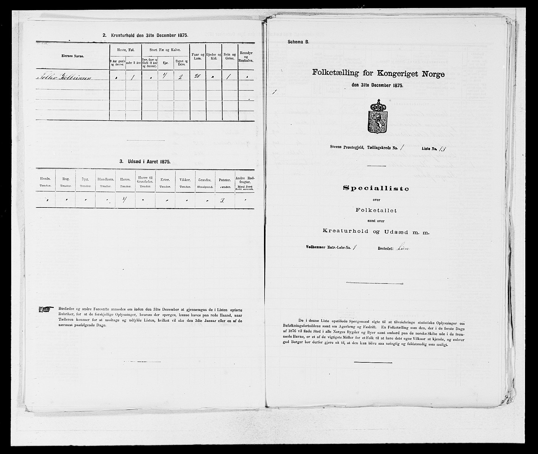 SAB, 1875 census for 1216P Sveio, 1875, p. 74