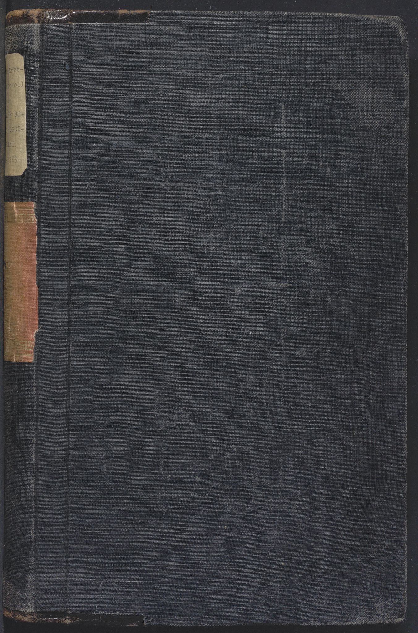 Hedmark og Østerdal jordskifterett, AV/SAH-JORDSKIFTEH-002/G/Ga/L0009/0001: Rettsbøker / Rettsbok - T, 1926-1930
