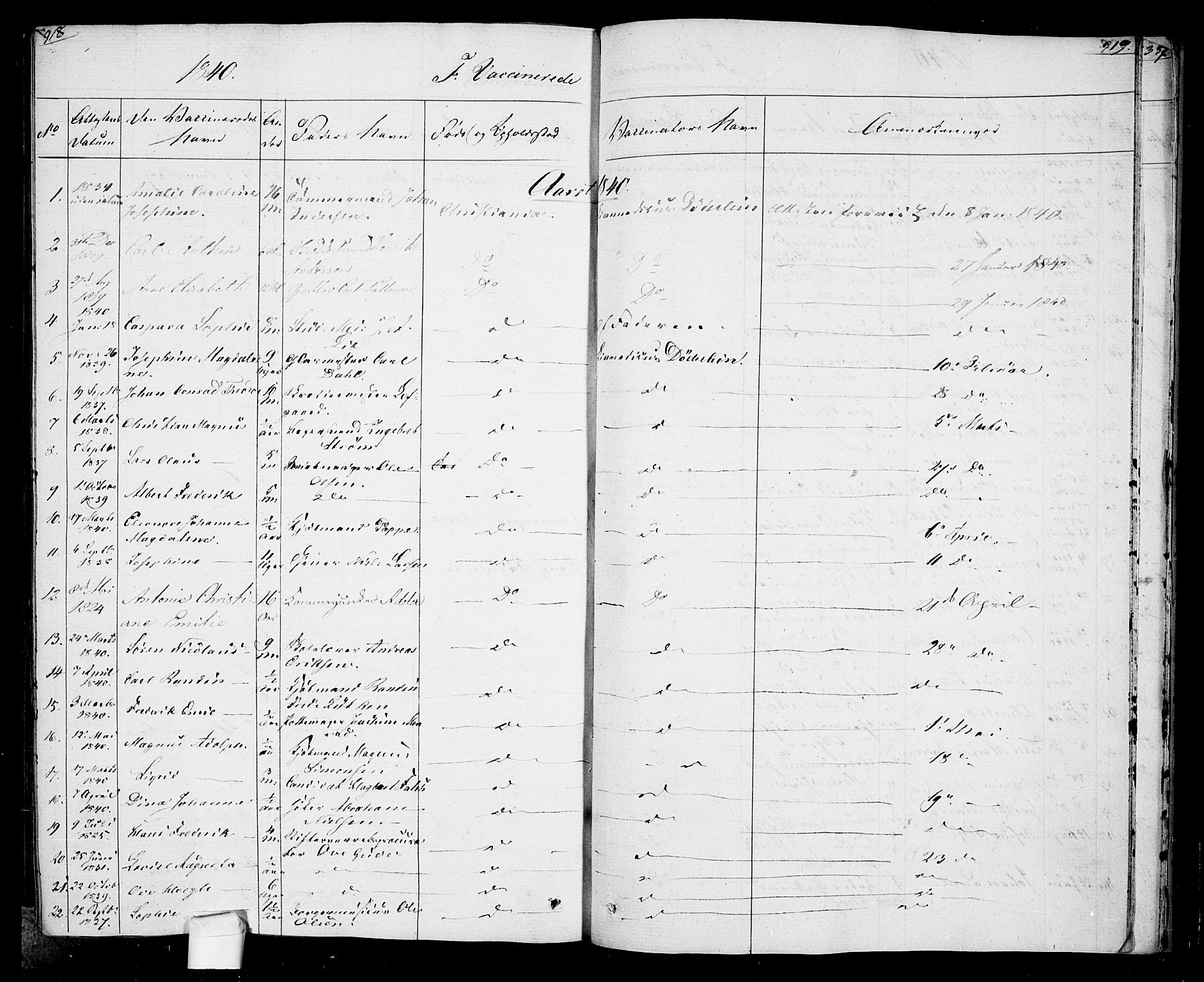 Oslo domkirke Kirkebøker, SAO/A-10752/F/Fa/L0022: Parish register (official) no. 22, 1824-1829, p. 918-919