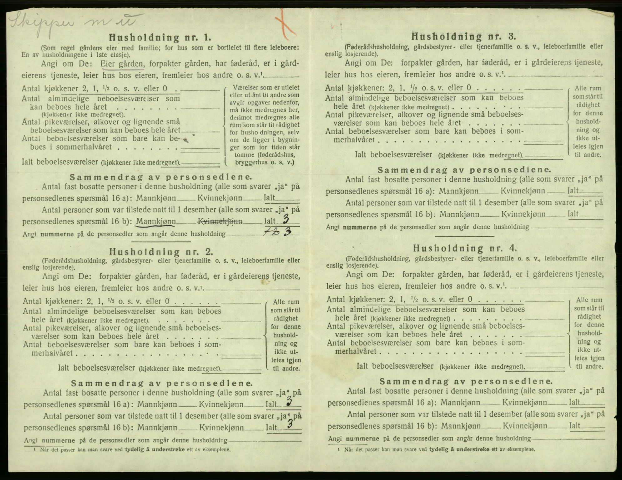 SAB, 1920 census for Laksevåg, 1920, p. 1560