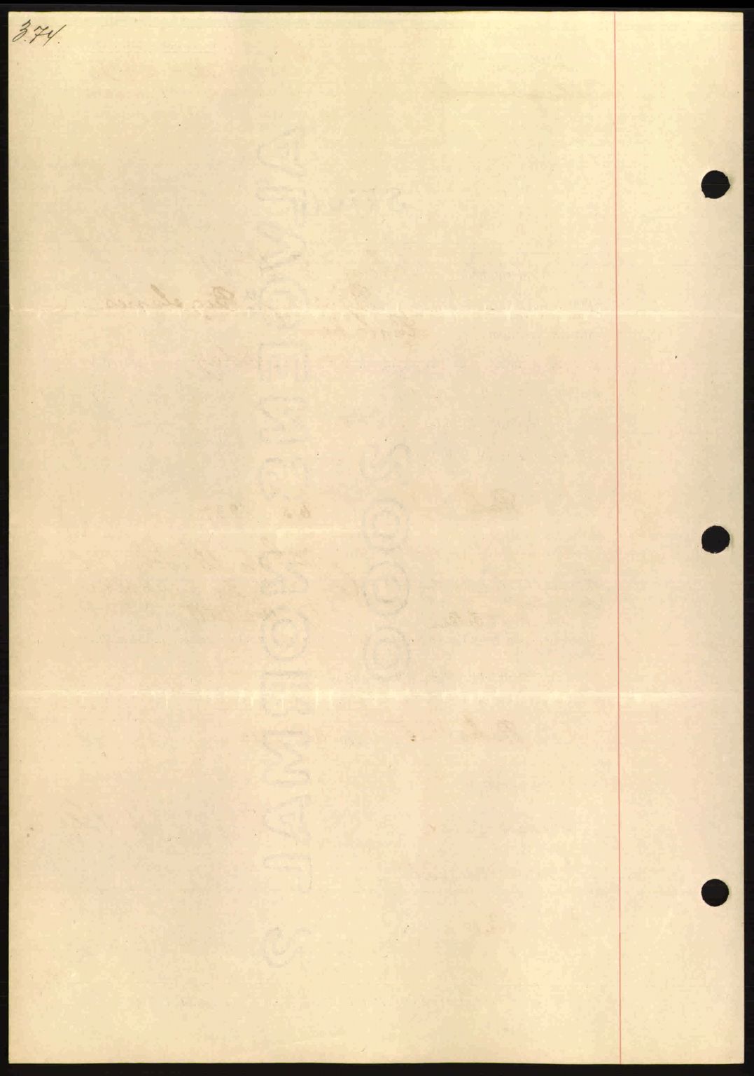 Nordmøre sorenskriveri, SAT/A-4132/1/2/2Ca: Mortgage book no. A86, 1939-1939, Diary no: : 1214/1939
