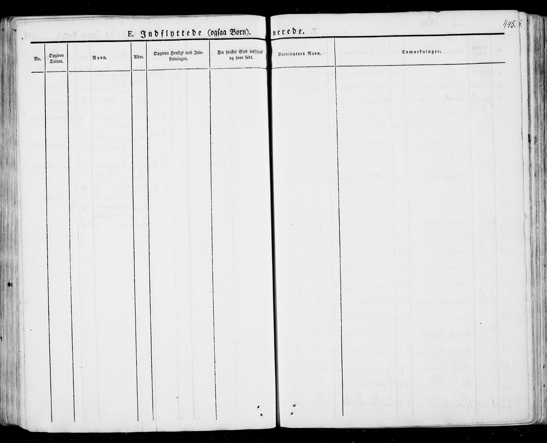 Ministerialprotokoller, klokkerbøker og fødselsregistre - Møre og Romsdal, AV/SAT-A-1454/568/L0803: Parish register (official) no. 568A10, 1830-1853, p. 445