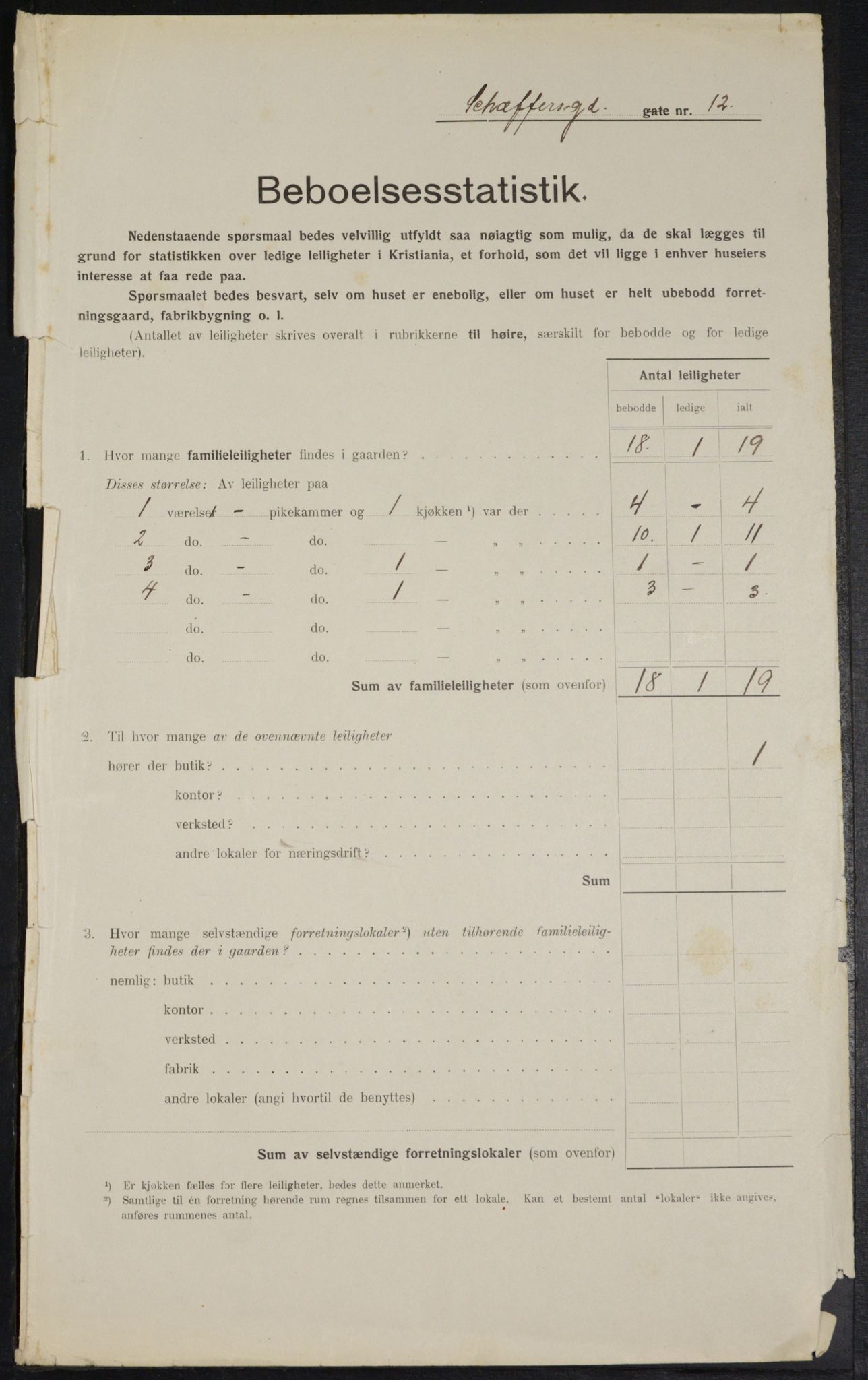 OBA, Municipal Census 1914 for Kristiania, 1914, p. 93129