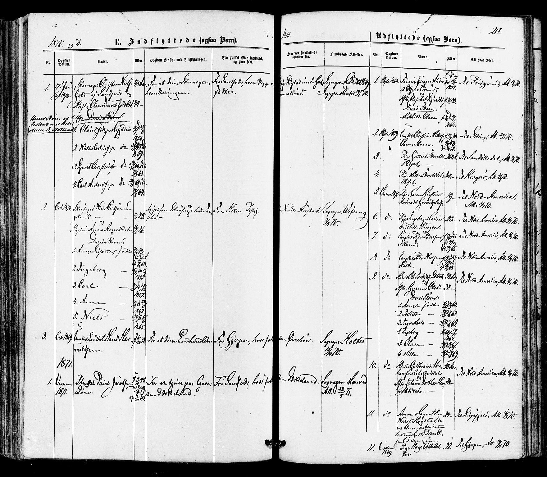 Siljan kirkebøker, SAKO/A-300/F/Fa/L0002: Parish register (official) no. 2, 1870-1895, p. 218