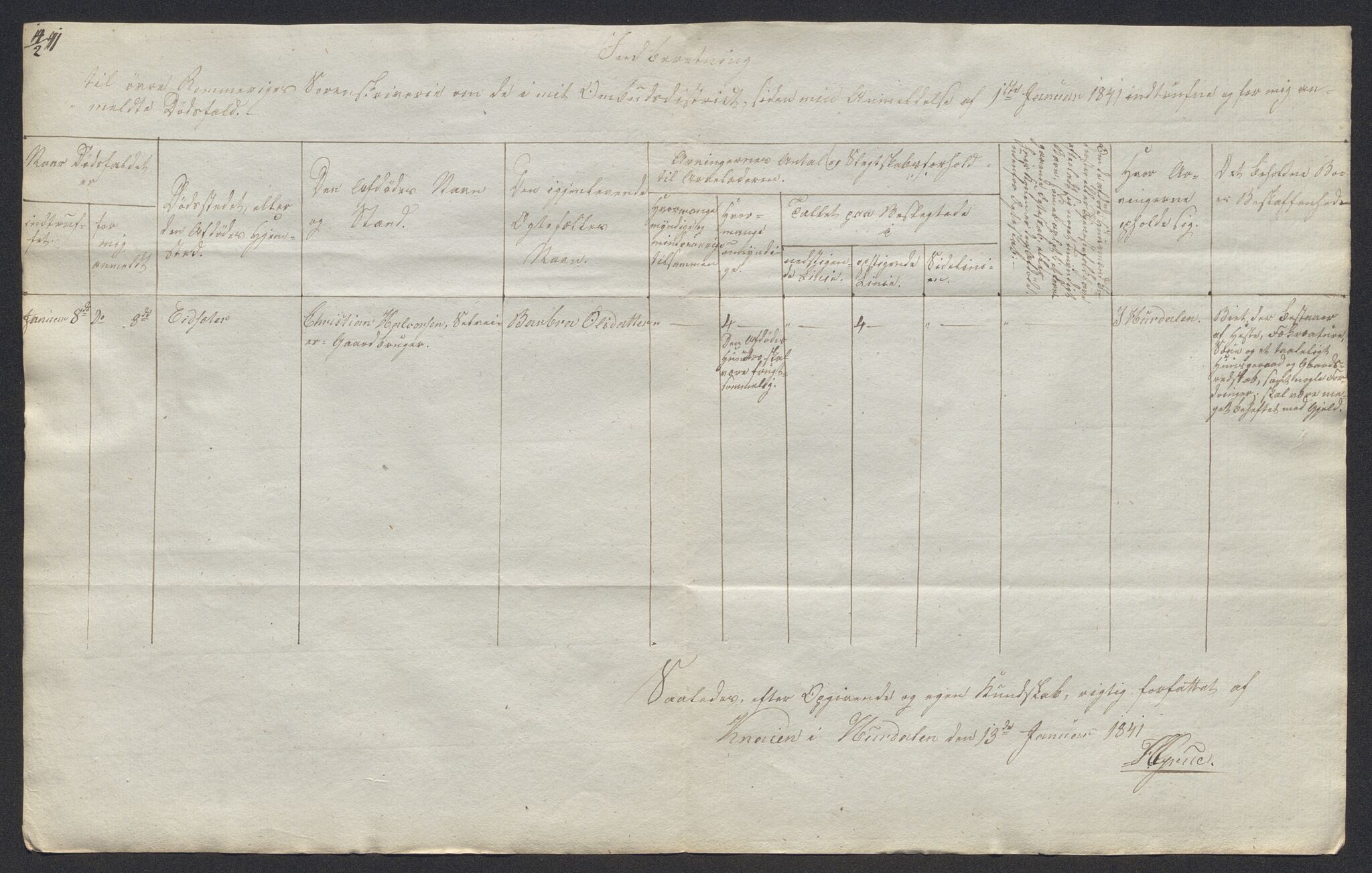 Eidsvoll tingrett, AV/SAO-A-10371/H/Ha/Hab/L0002: Dødsfallslister, 1832-1850, p. 292