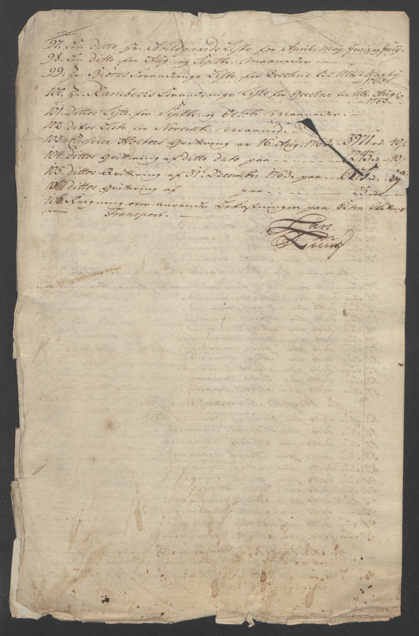 Rentekammeret inntil 1814, Reviderte regnskaper, Fogderegnskap, RA/EA-4092/R14/L0959: Ekstraskatten Solør og Odal, 1763-1770, p. 10