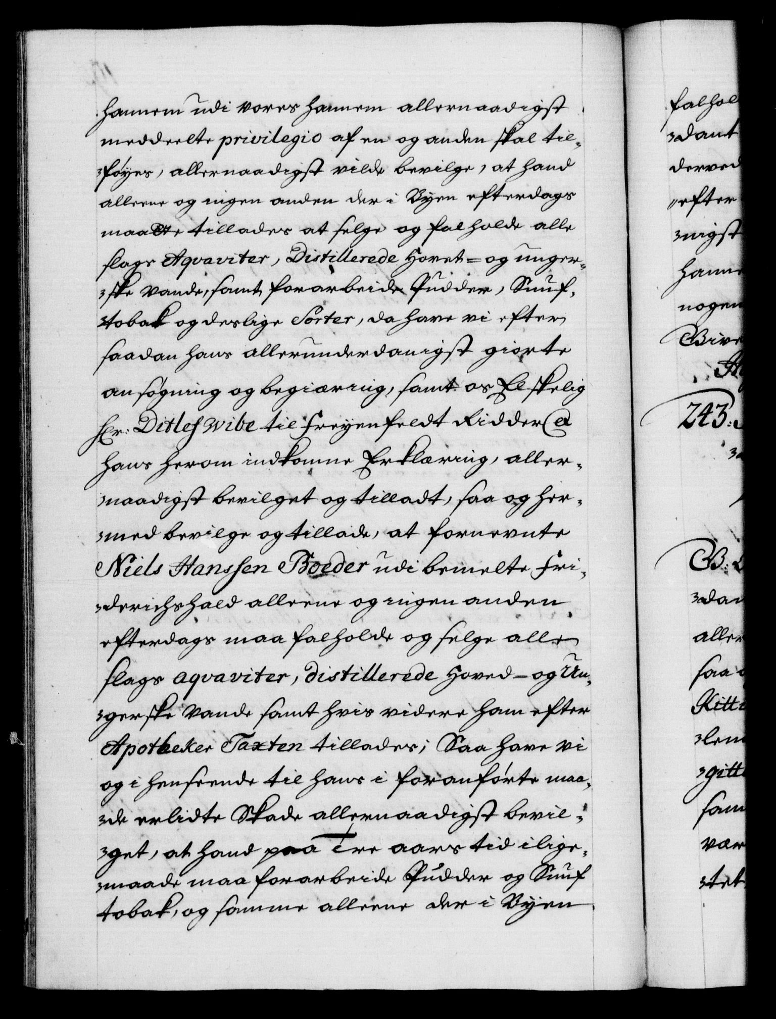 Danske Kanselli 1572-1799, AV/RA-EA-3023/F/Fc/Fca/Fcaa/L0024: Norske registre, 1723-1725, p. 195b