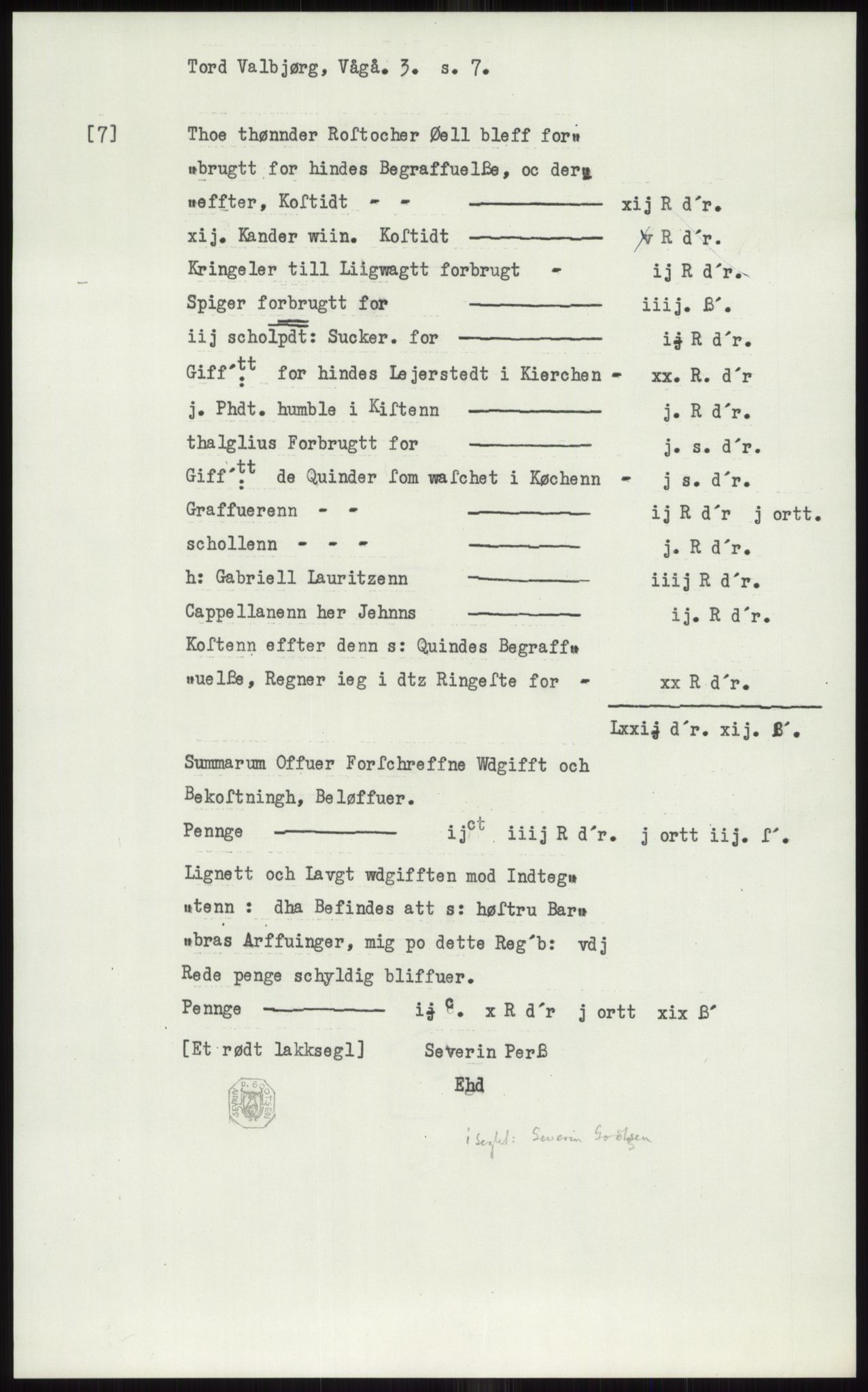 Samlinger til kildeutgivelse, Diplomavskriftsamlingen, RA/EA-4053/H/Ha, p. 465