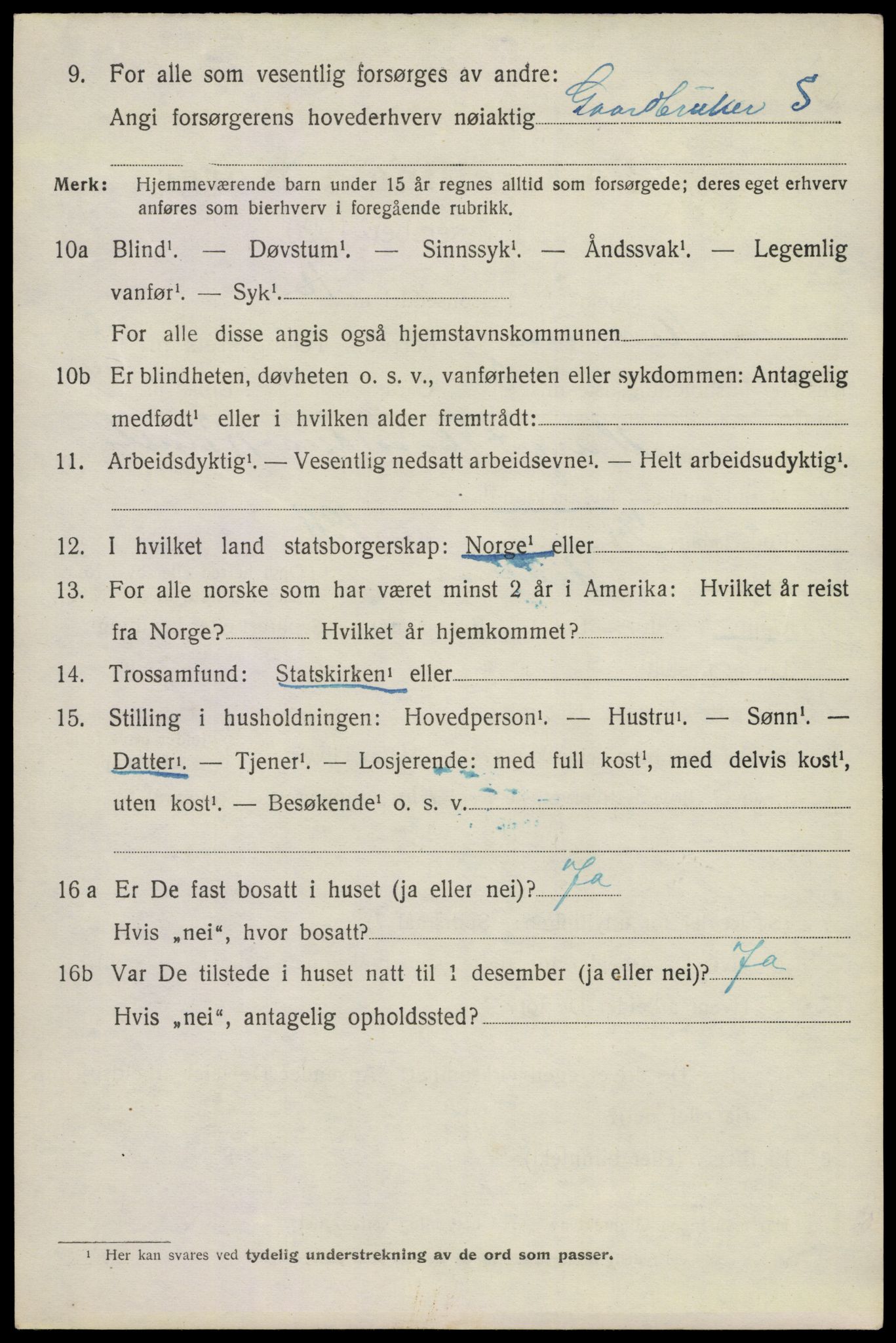 SAKO, 1920 census for Hedrum, 1920, p. 10828