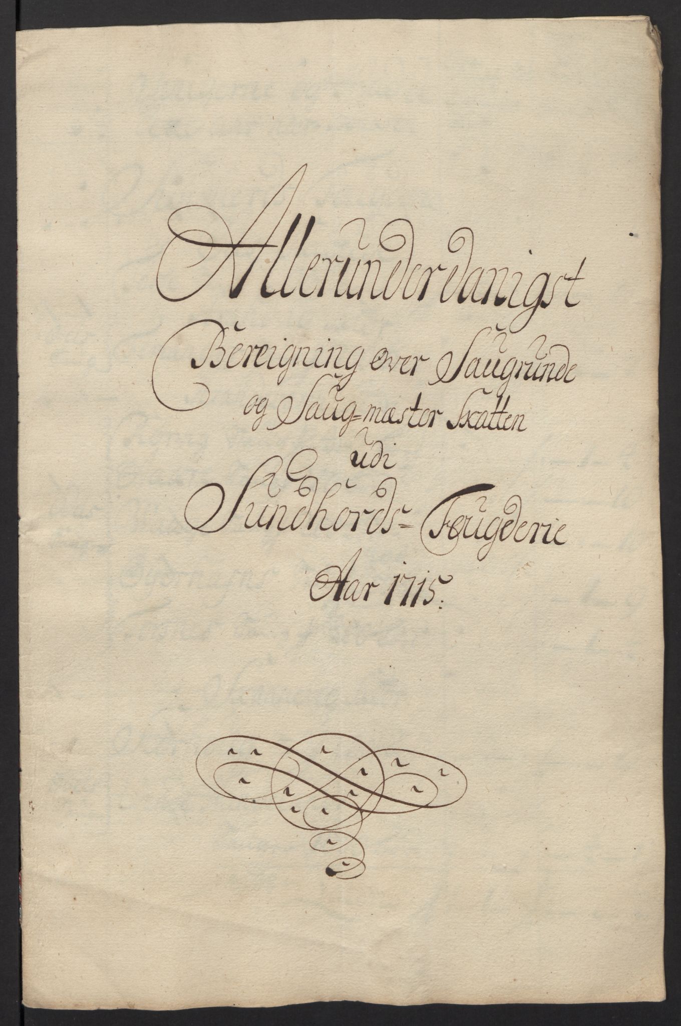 Rentekammeret inntil 1814, Reviderte regnskaper, Fogderegnskap, RA/EA-4092/R48/L2991: Fogderegnskap Sunnhordland og Hardanger, 1715, p. 48