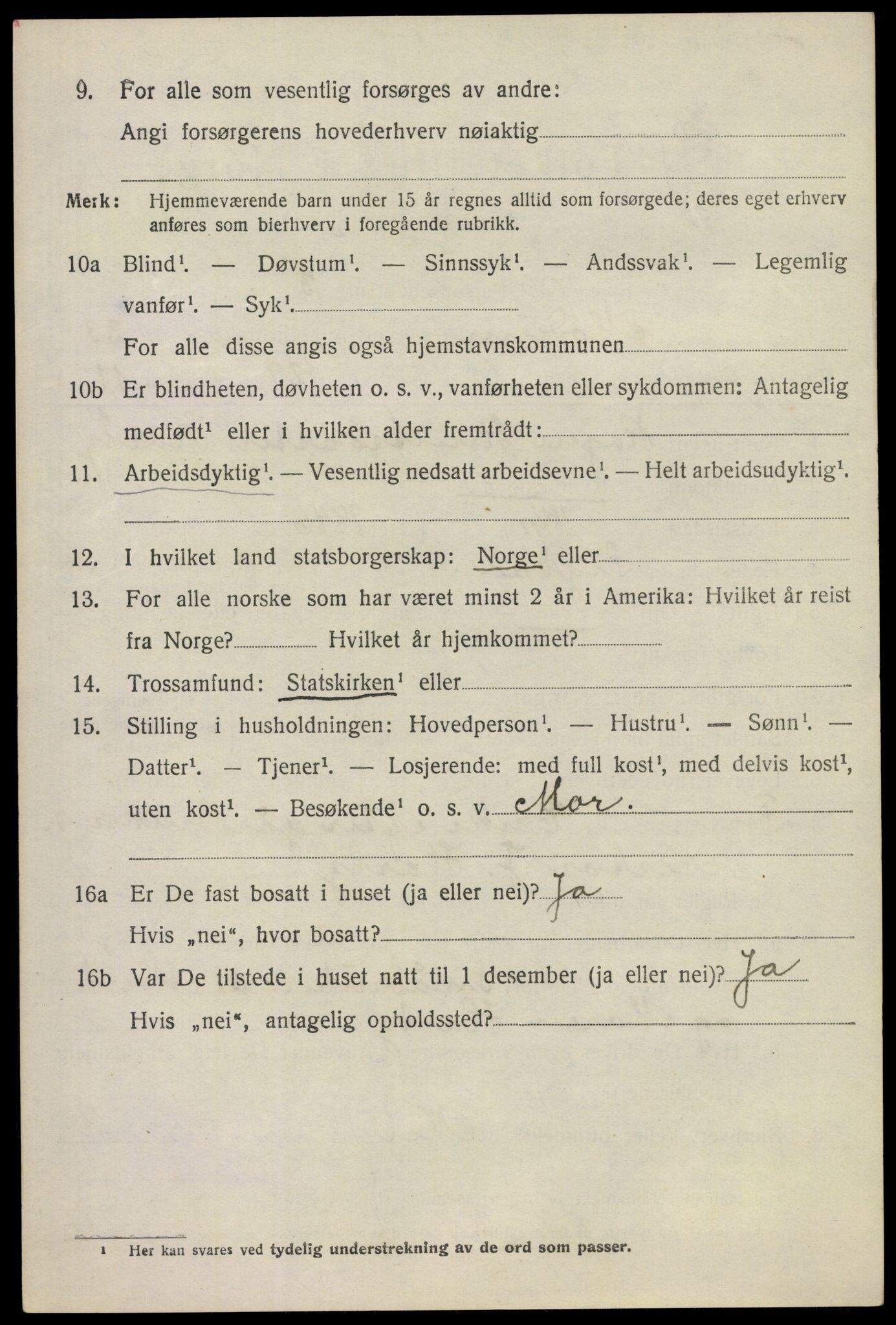 SAKO, 1920 census for Modum, 1920, p. 23452