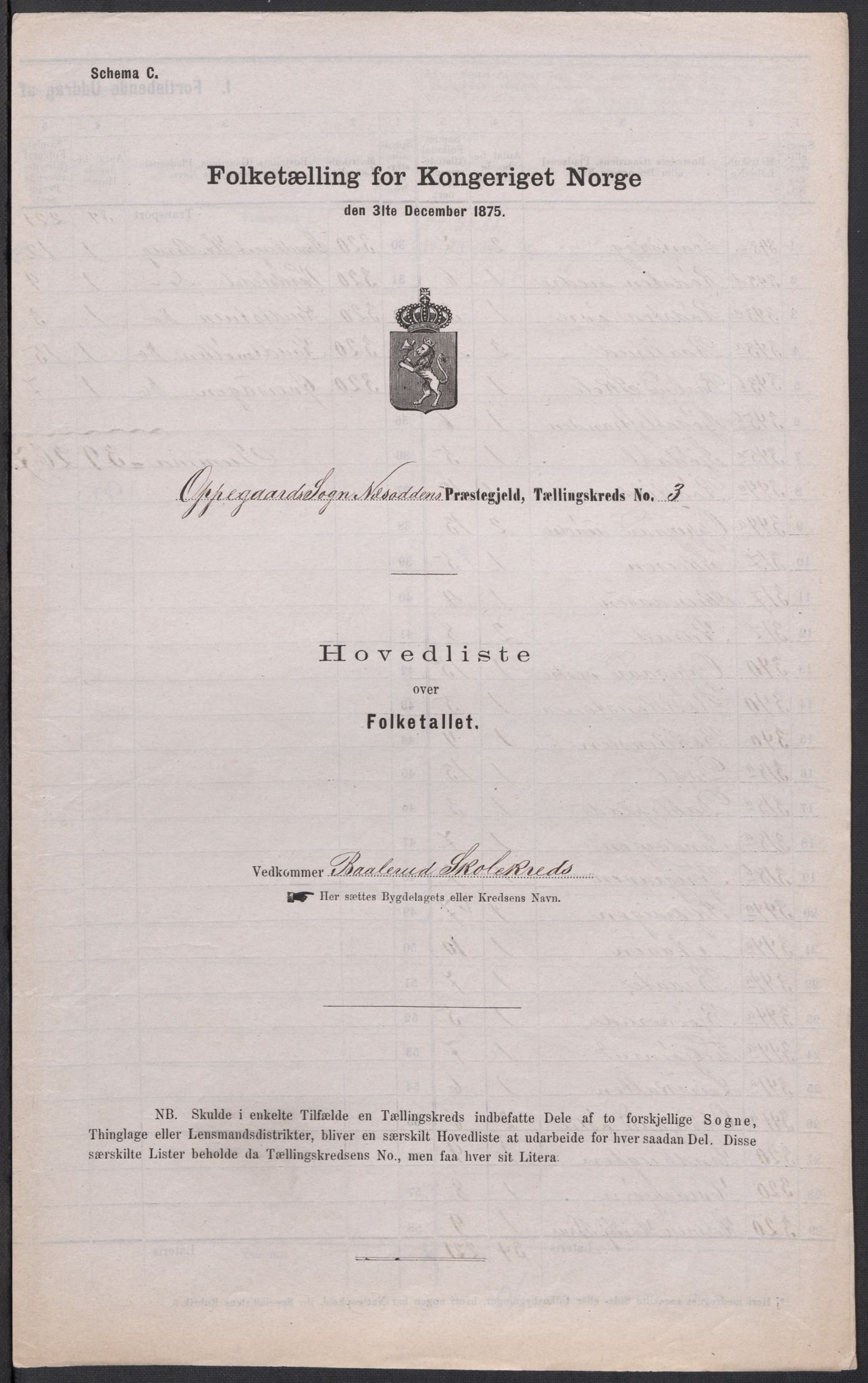 RA, 1875 census for 0216P Nesodden, 1875, p. 13