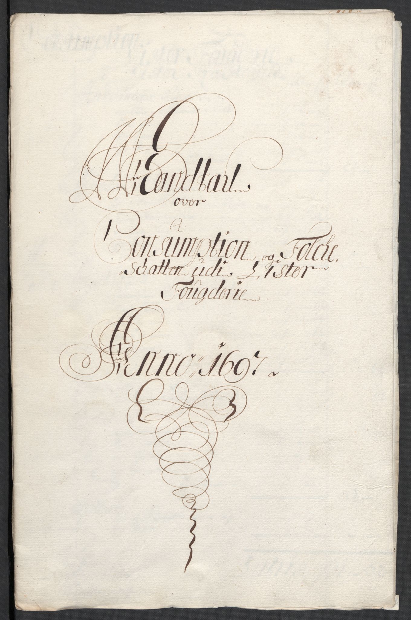 Rentekammeret inntil 1814, Reviderte regnskaper, Fogderegnskap, RA/EA-4092/R43/L2546: Fogderegnskap Lista og Mandal, 1696-1697, p. 207