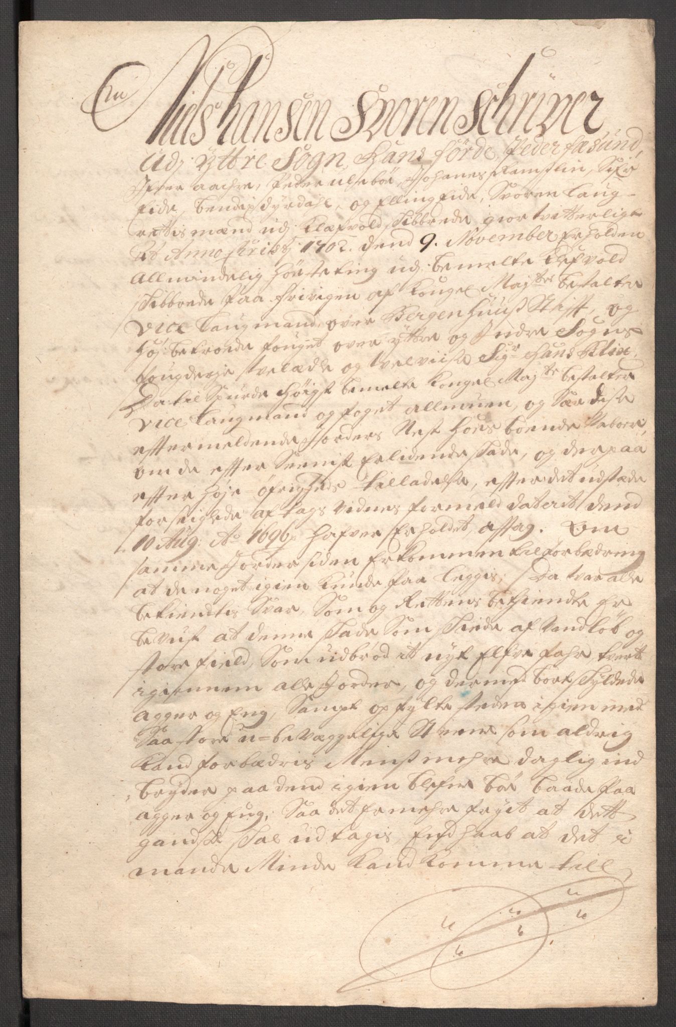 Rentekammeret inntil 1814, Reviderte regnskaper, Fogderegnskap, AV/RA-EA-4092/R52/L3312: Fogderegnskap Sogn, 1702, p. 200