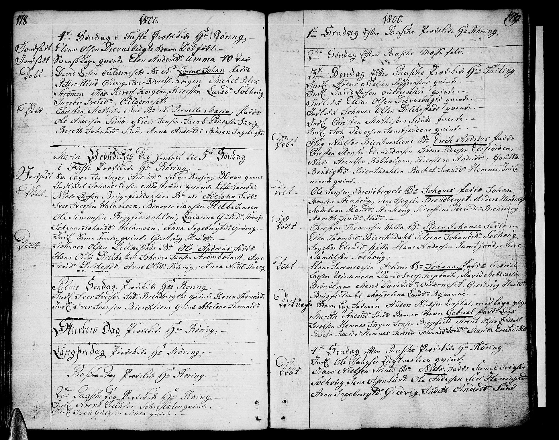 Ministerialprotokoller, klokkerbøker og fødselsregistre - Nordland, AV/SAT-A-1459/825/L0349: Parish register (official) no. 825A05 /1, 1789-1806, p. 178-179