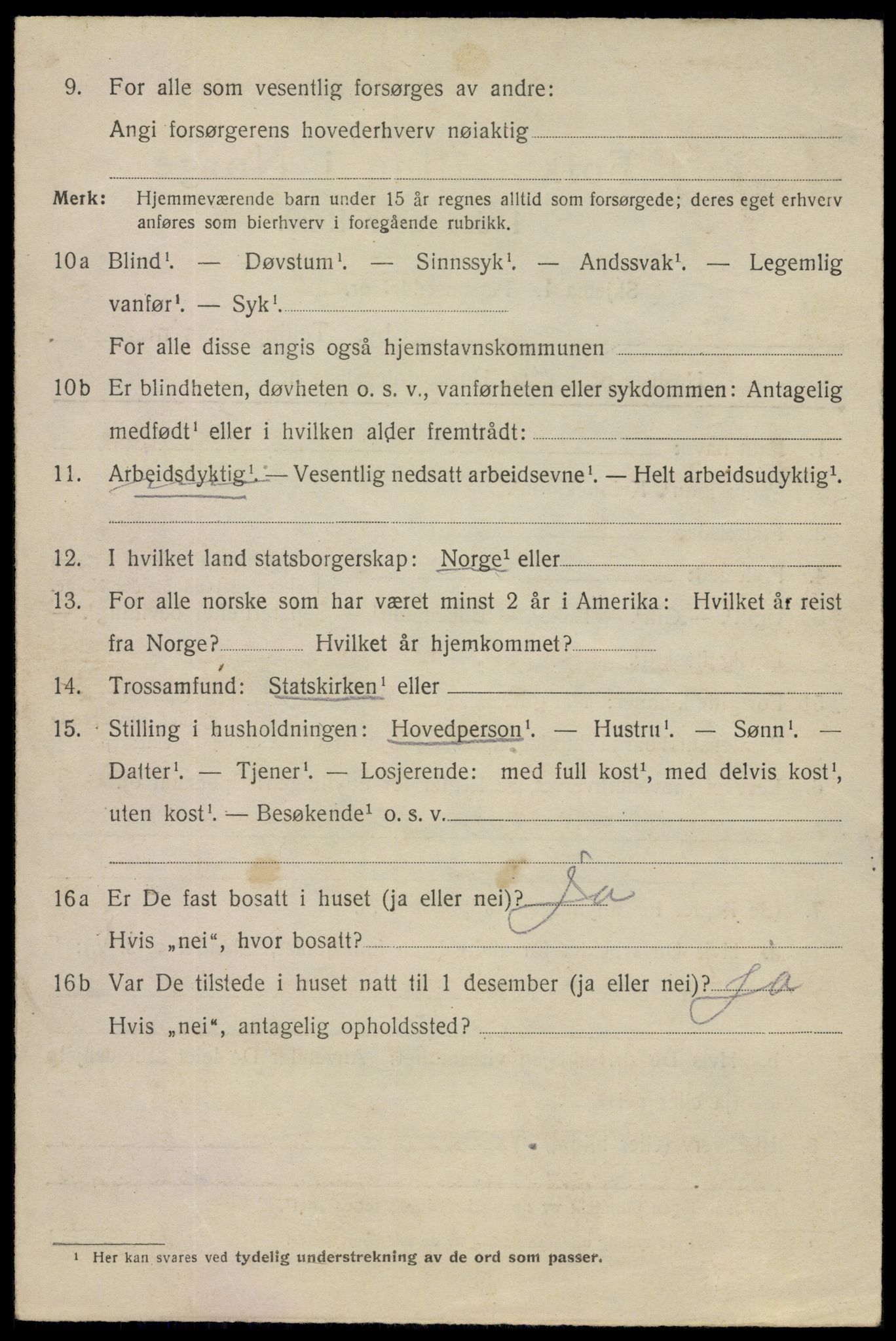 SAO, 1920 census for Fredrikstad, 1920, p. 19620