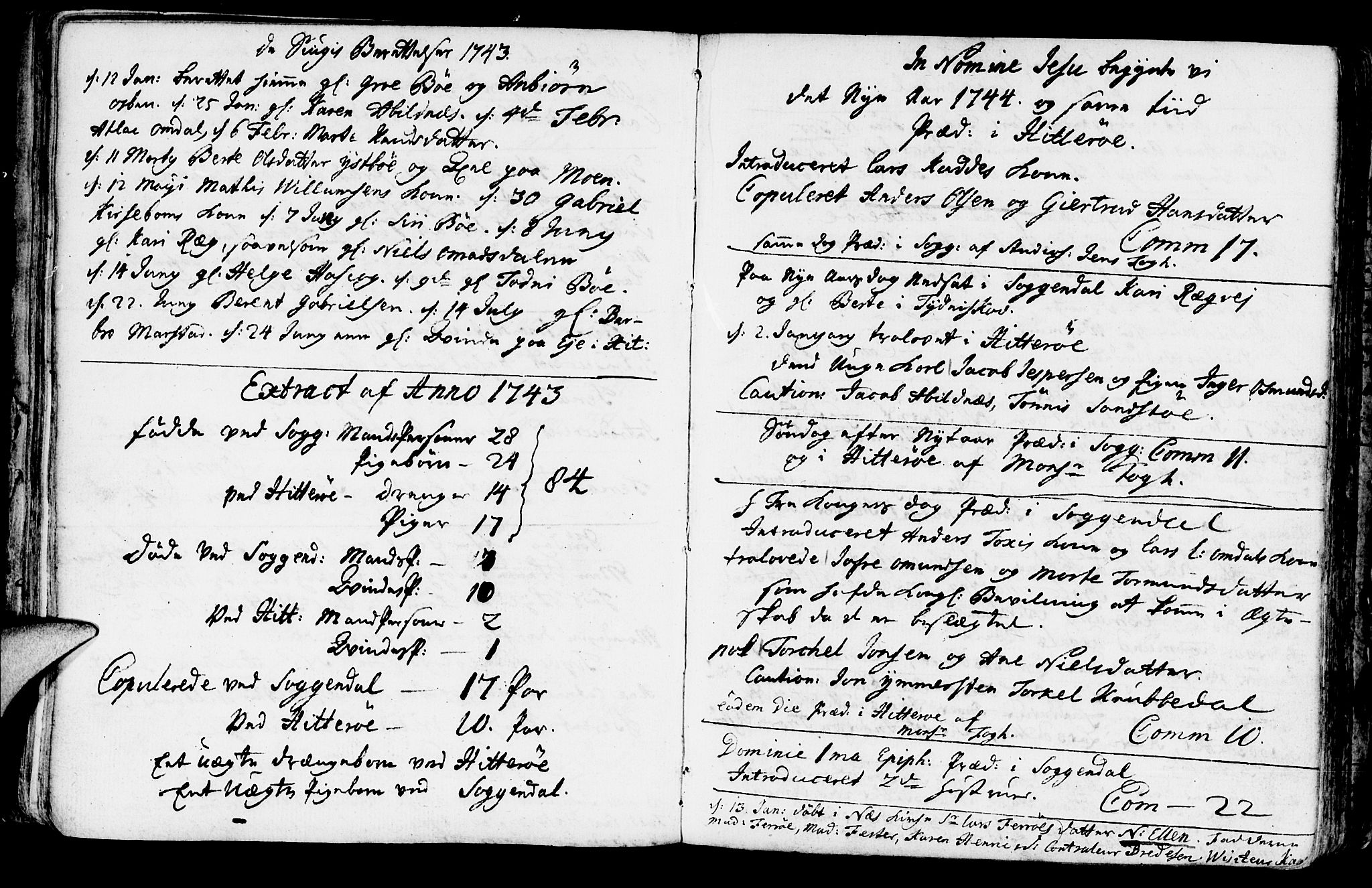 Sokndal sokneprestkontor, AV/SAST-A-101808: Parish register (official) no. A 3, 1740-1806