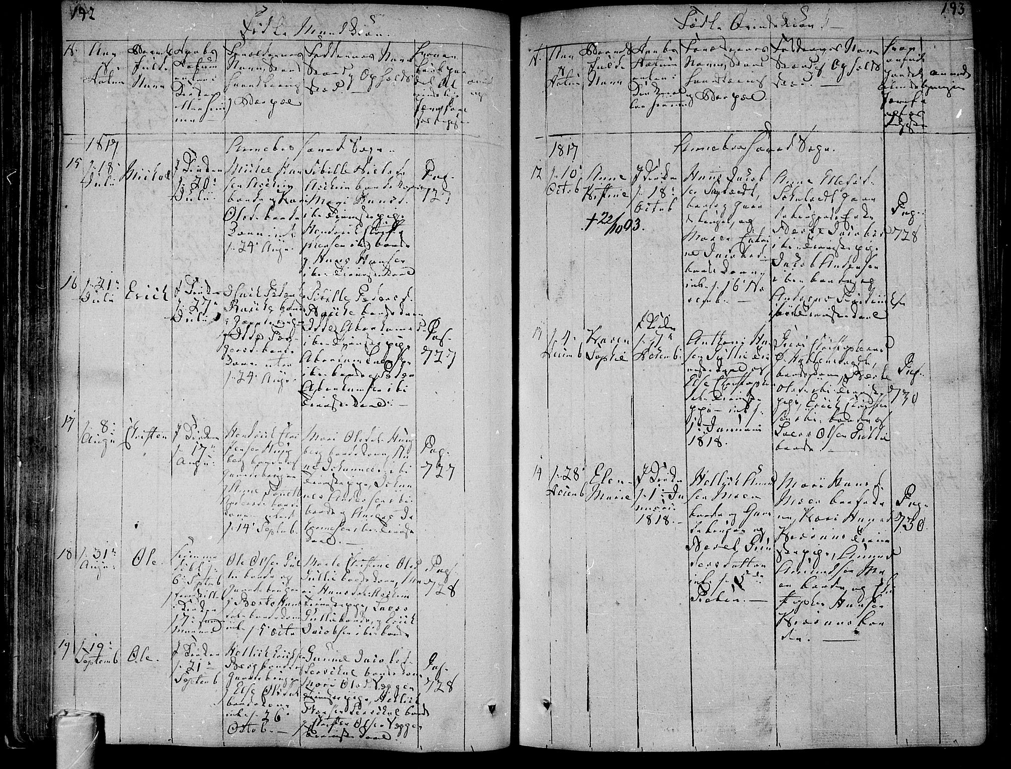 Andebu kirkebøker, AV/SAKO-A-336/F/Fa/L0003: Parish register (official) no. 3 /1, 1803-1828, p. 142-143