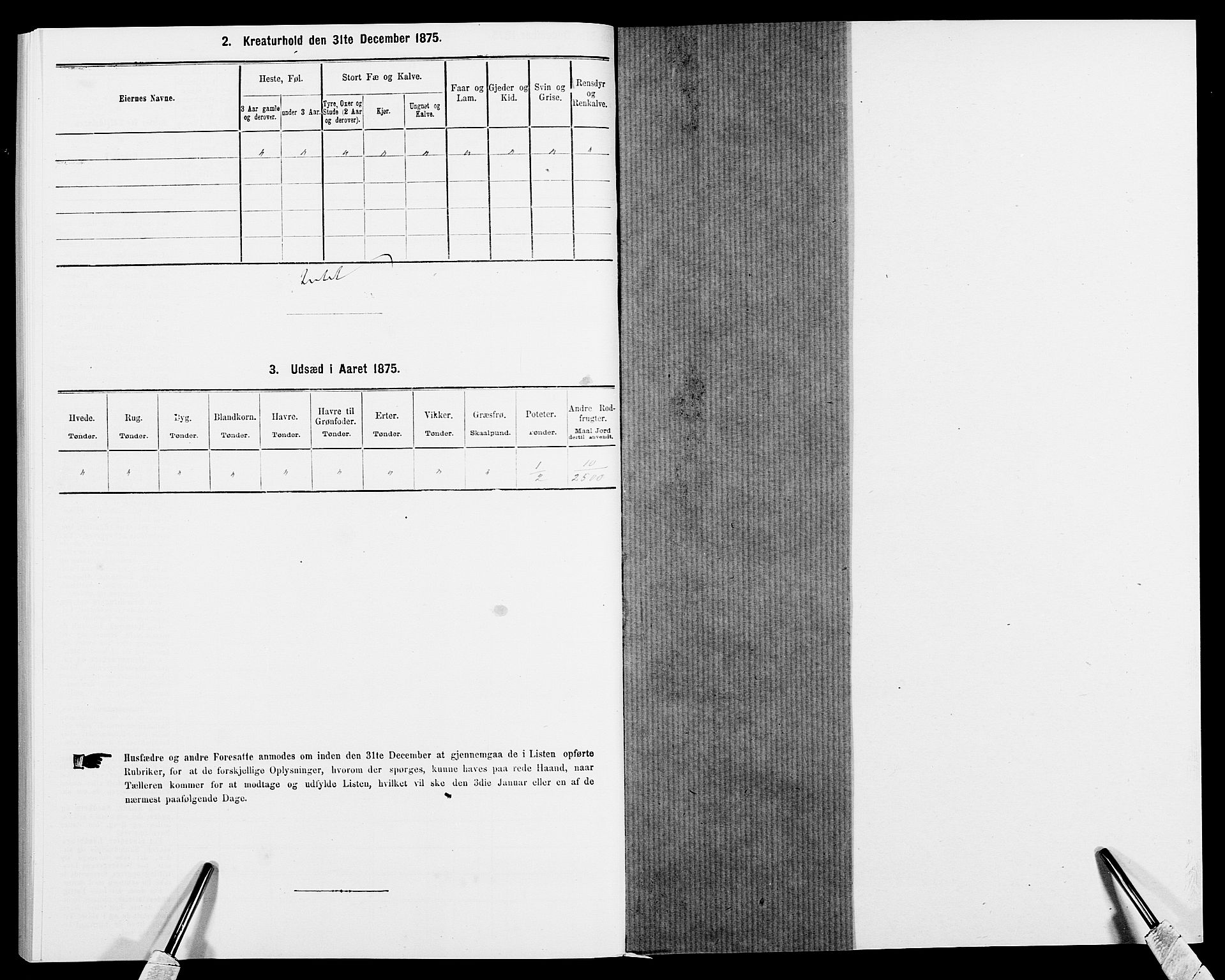 SAK, 1875 census for 0926L Vestre Moland/Vestre Moland, 1875, p. 278