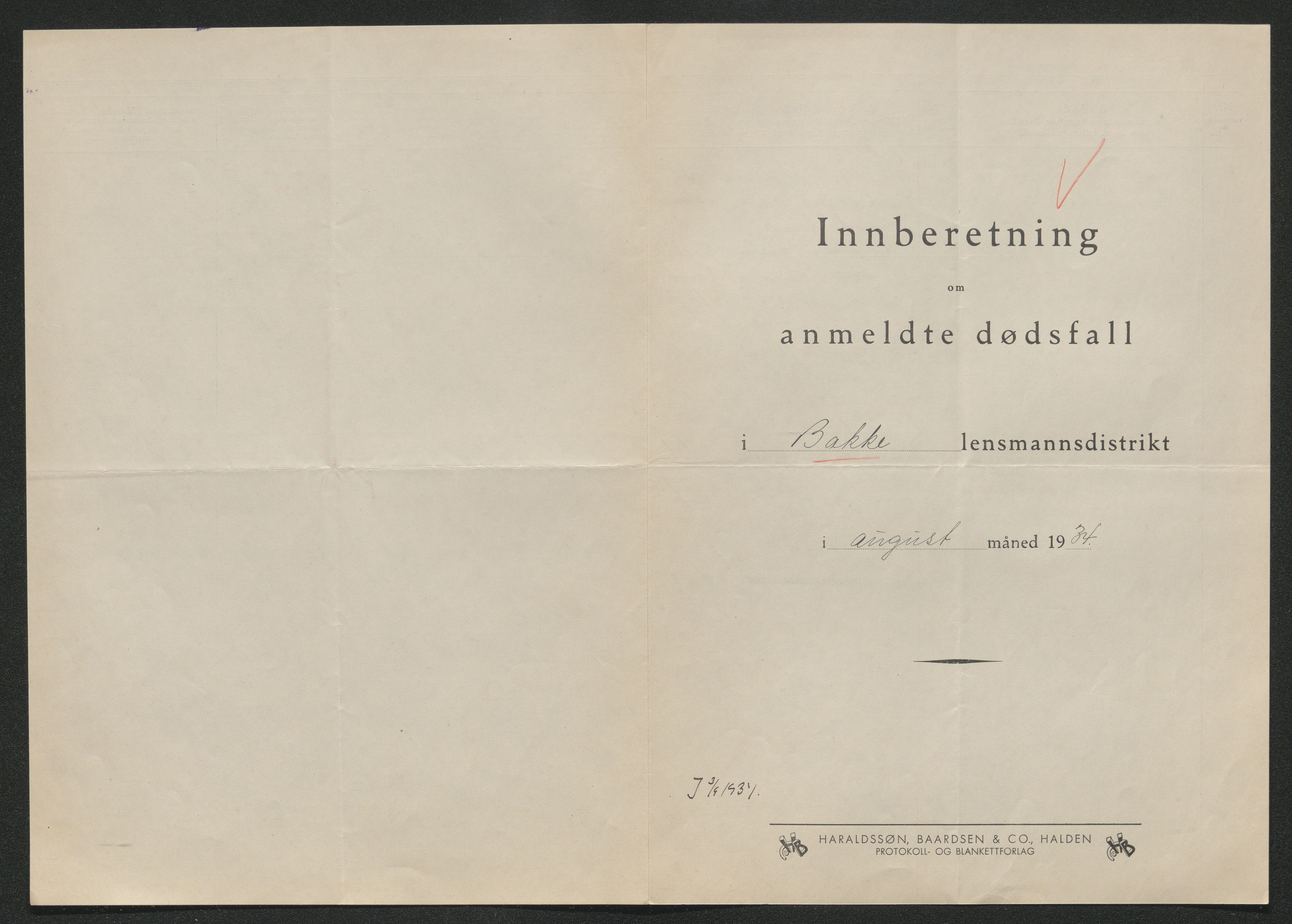 Eiker, Modum og Sigdal sorenskriveri, AV/SAKO-A-123/H/Ha/Hab/L0049: Dødsfallsmeldinger, 1934, p. 661