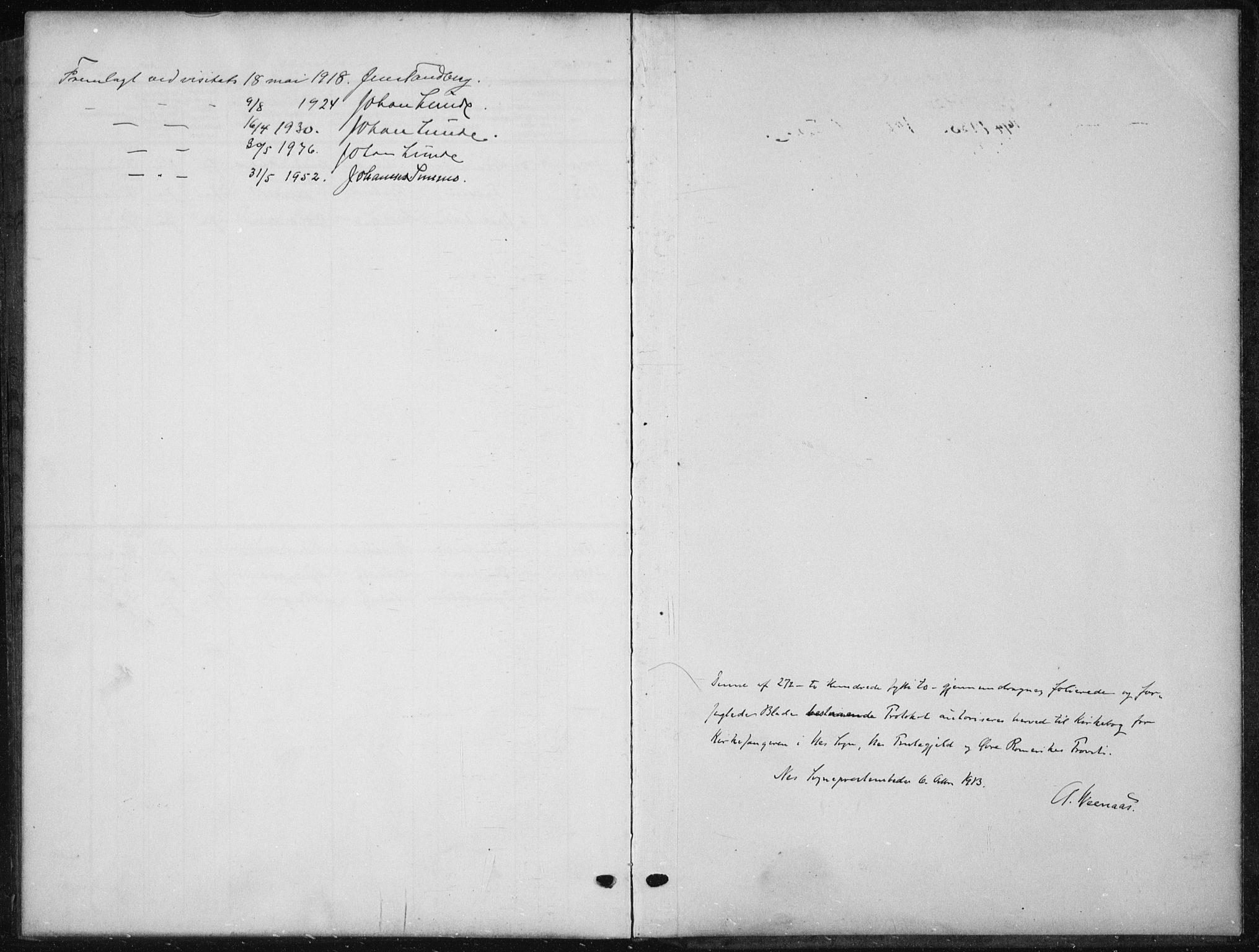 Nes prestekontor Kirkebøker, SAO/A-10410/G/Ga/L0003: Parish register (copy) no. I 3, 1913-1941