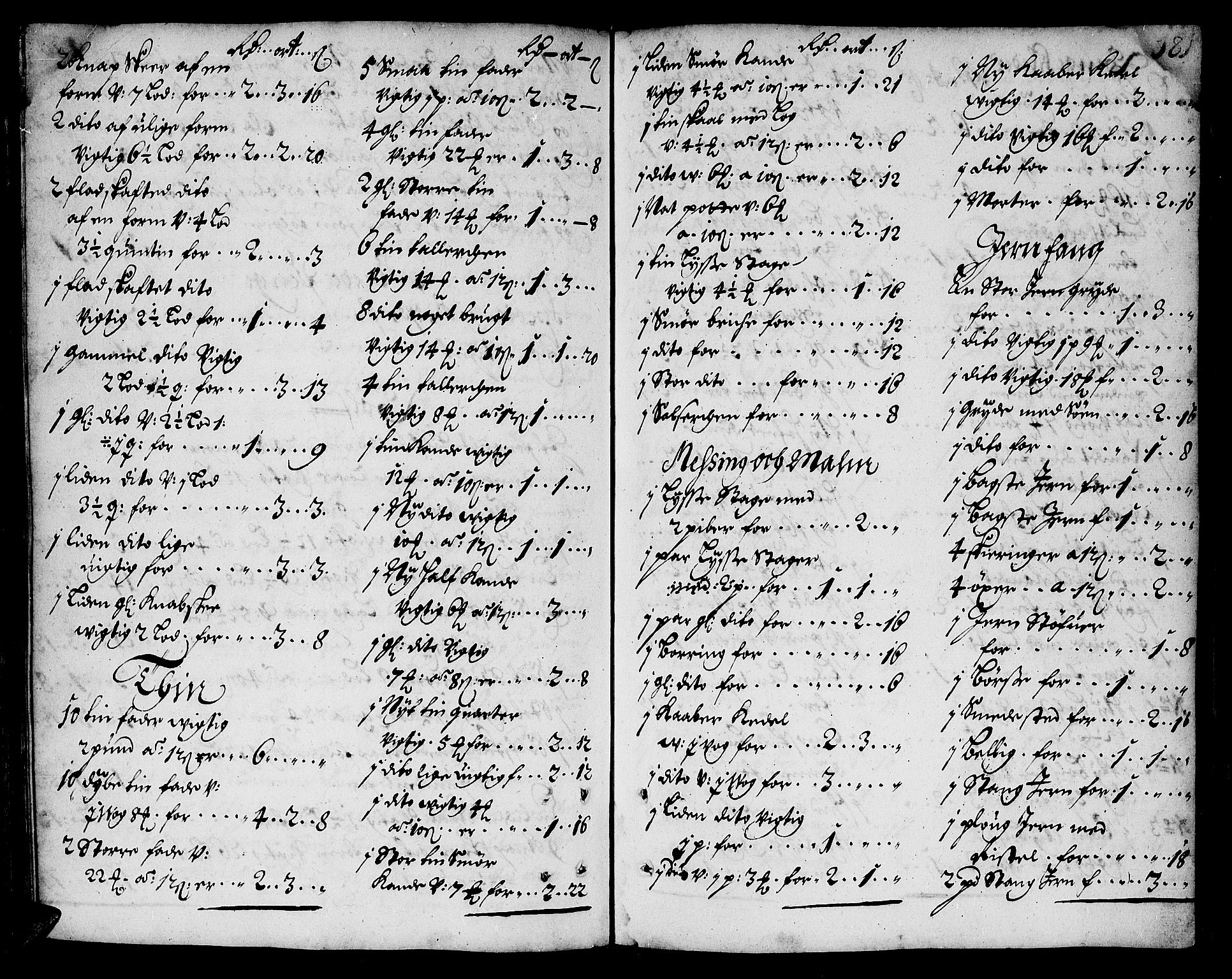 Helgeland sorenskriveri, AV/SAT-A-0004/3/3A/L0001: Skifteprotokoll 1, 1686-1696, p. 180b-181a