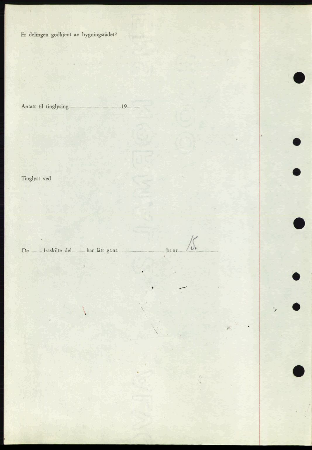 Tønsberg sorenskriveri, AV/SAKO-A-130/G/Ga/Gaa/L0015: Mortgage book no. A15, 1944-1944, Diary no: : 1379/1944