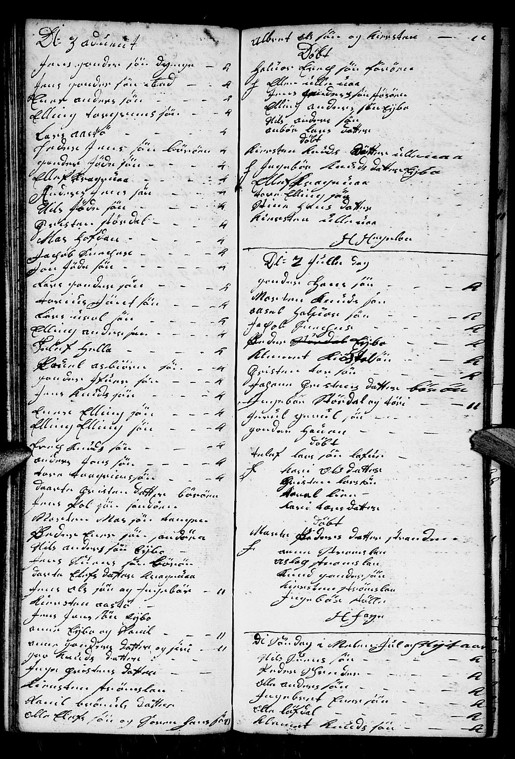 Dypvåg sokneprestkontor, AV/SAK-1111-0007/F/Fb/Fba/L0005: Parish register (copy) no. B 5, 1732-1746, p. 92