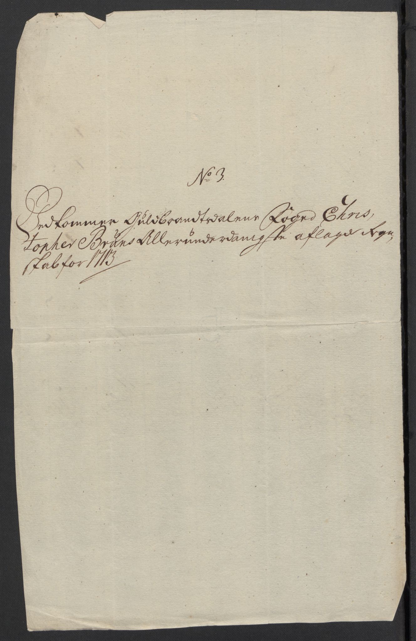 Rentekammeret inntil 1814, Reviderte regnskaper, Fogderegnskap, RA/EA-4092/R17/L1182: Fogderegnskap Gudbrandsdal, 1713, p. 308