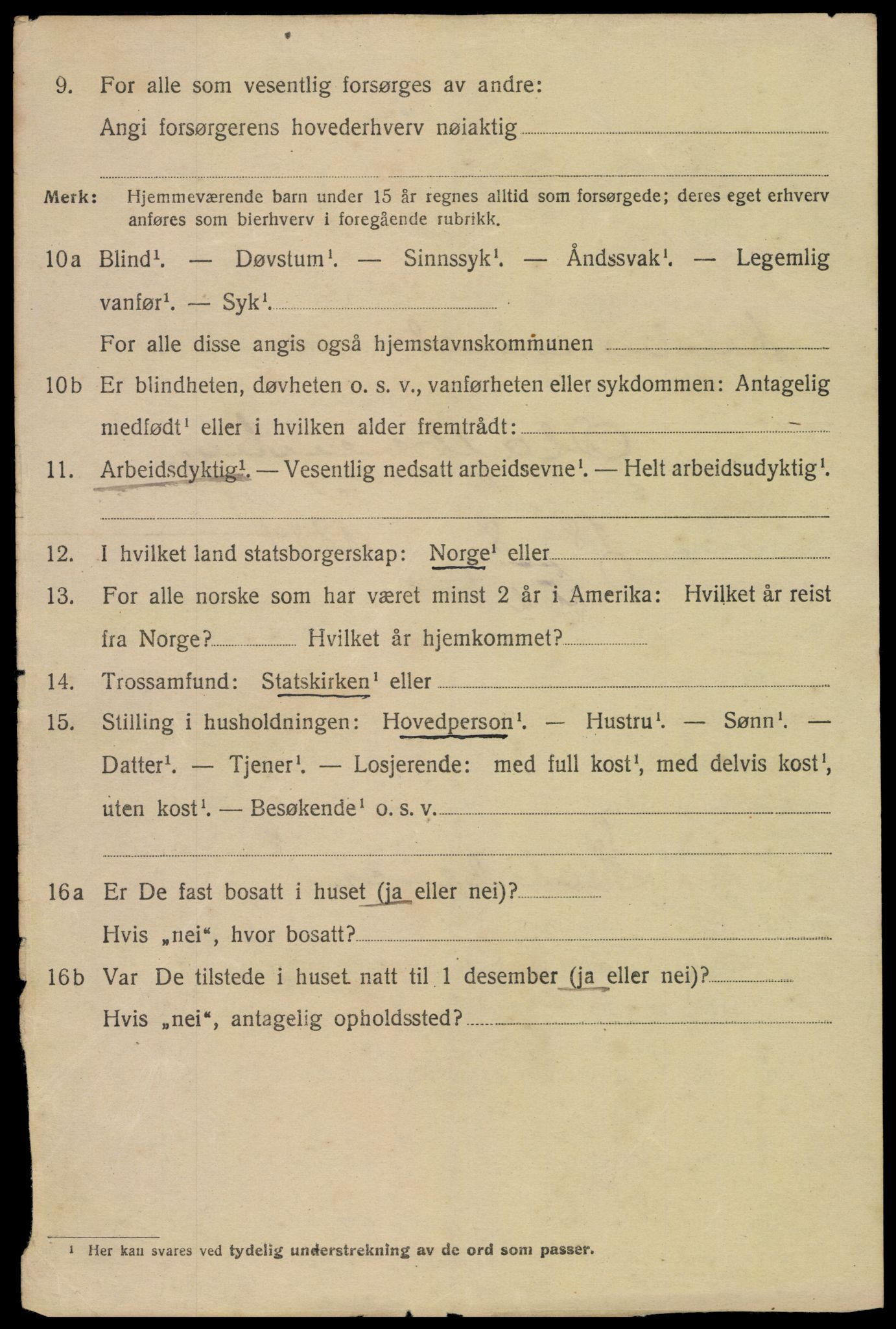 SAK, 1920 census for Kristiansand, 1920, p. 16756