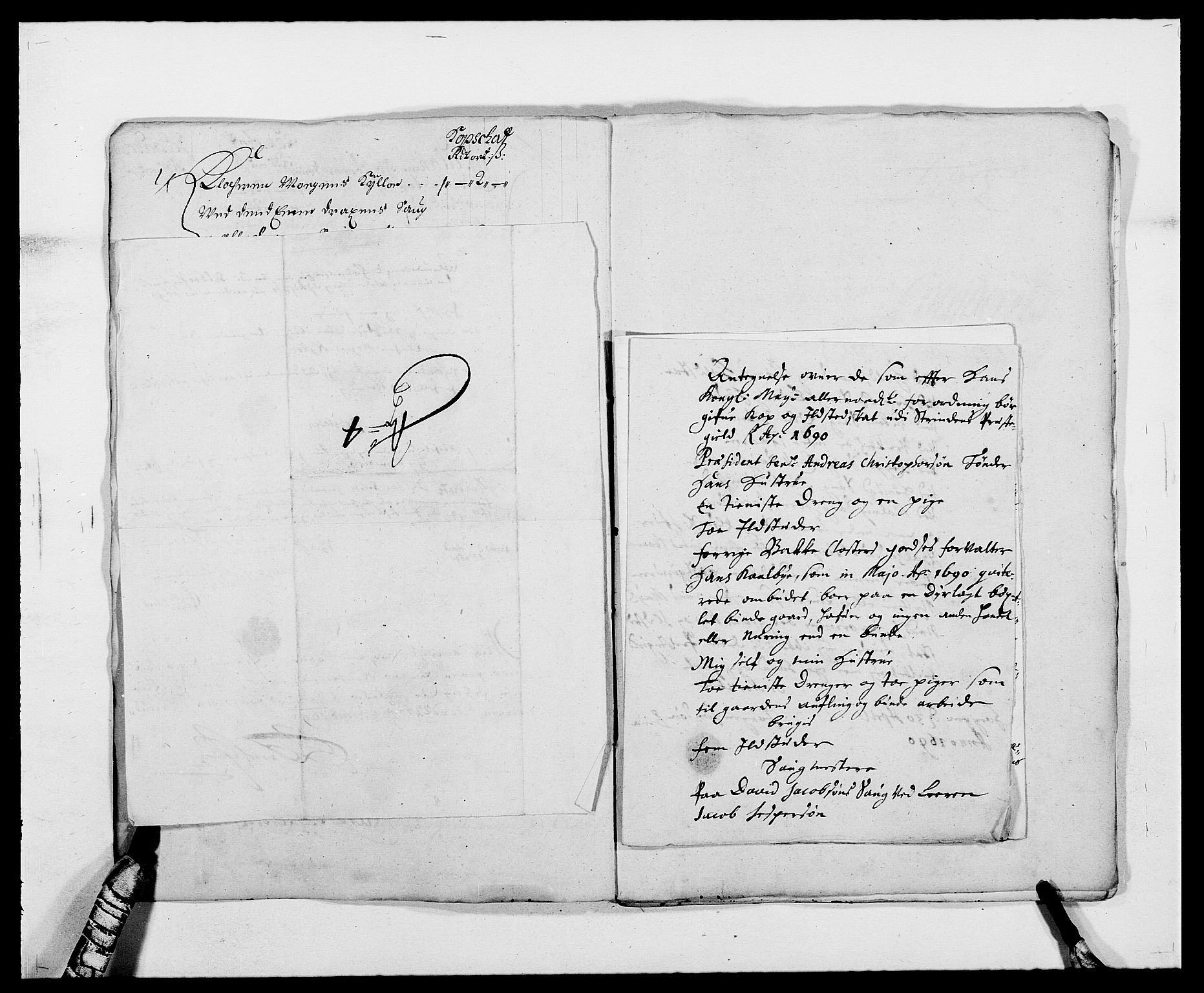 Rentekammeret inntil 1814, Reviderte regnskaper, Fogderegnskap, AV/RA-EA-4092/R61/L4102: Fogderegnskap Strinda og Selbu, 1689-1690, p. 226