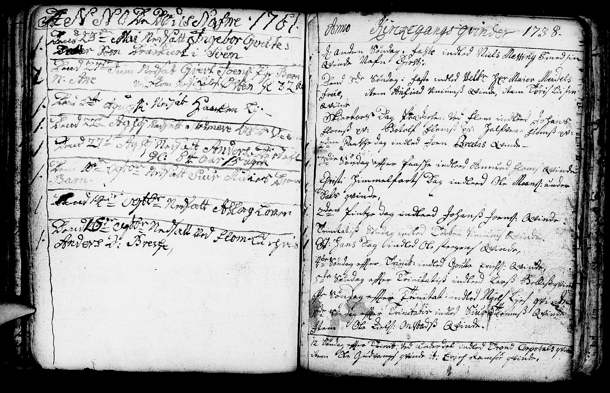 Aurland sokneprestembete, SAB/A-99937/H/Ha/Haa/L0003: Parish register (official) no. A 3, 1735-1761, p. 136