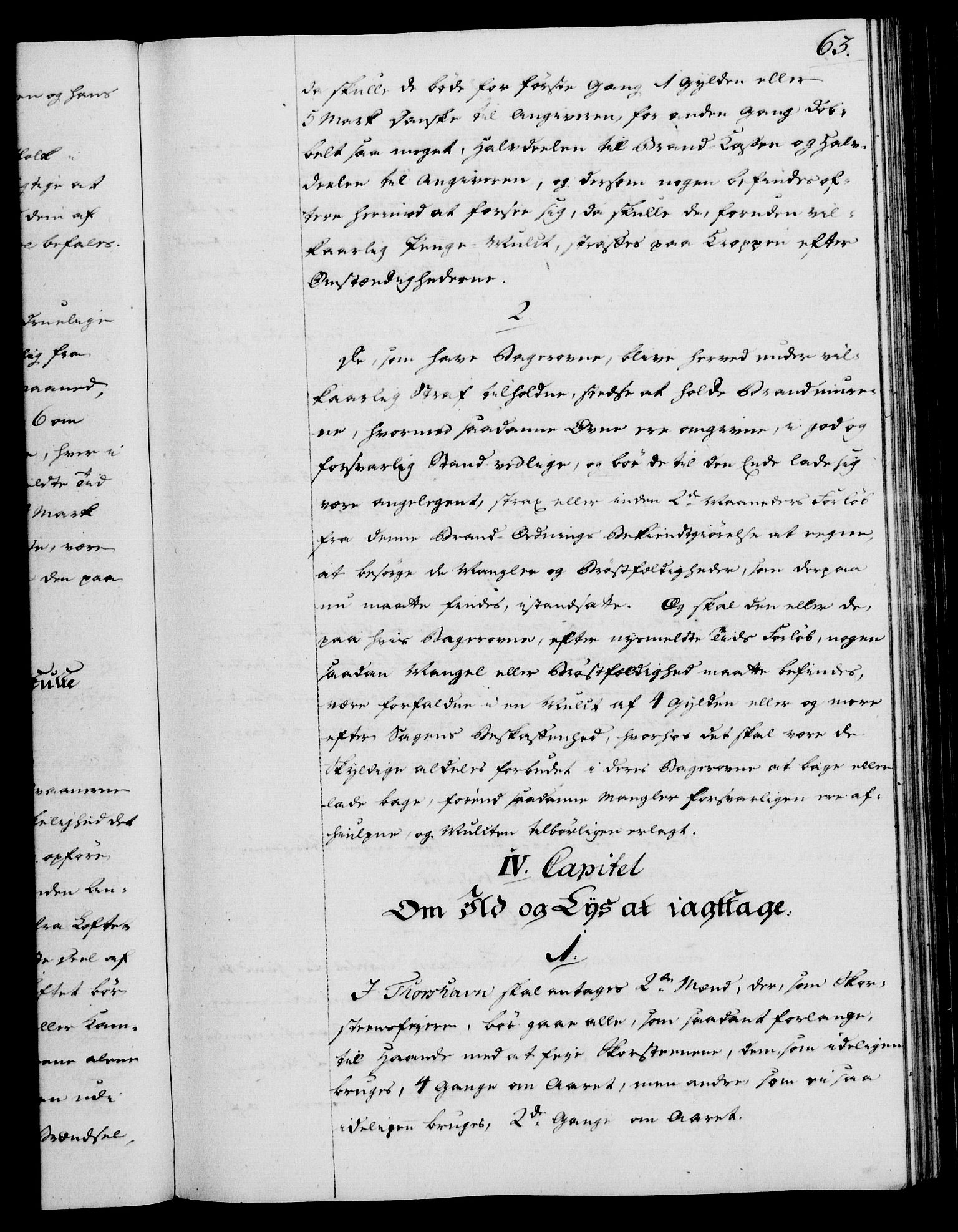 Rentekammeret, Kammerkanselliet, AV/RA-EA-3111/G/Gg/Gga/L0013: Norsk ekspedisjonsprotokoll med register (merket RK 53.13), 1784-1787, p. 63