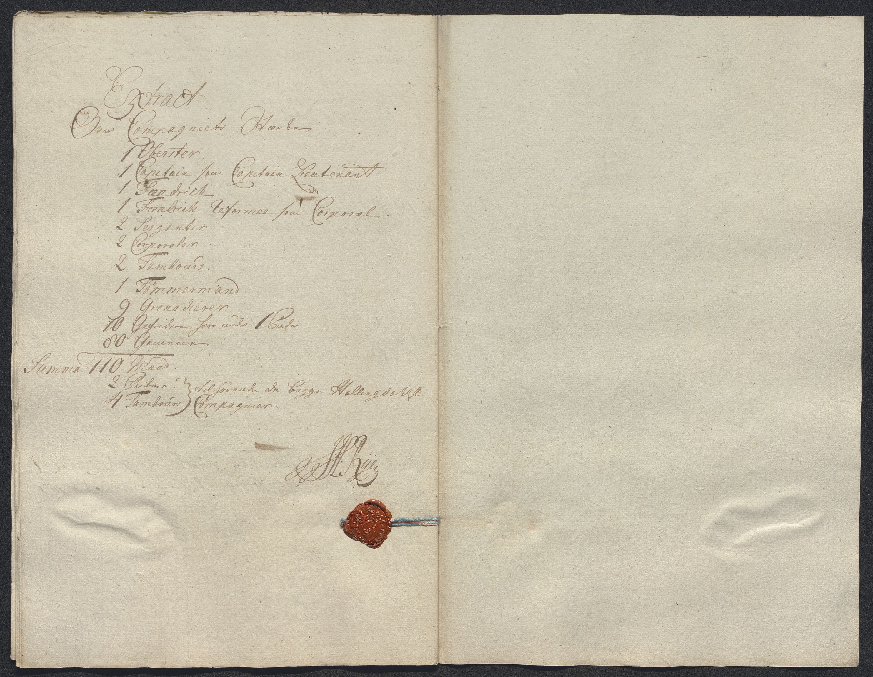 Kommanderende general (KG I) med Det norske krigsdirektorium, AV/RA-EA-5419/E/Ec/L0021: Ruller over nedkommanderte mannskap, 1758-1762, p. 378