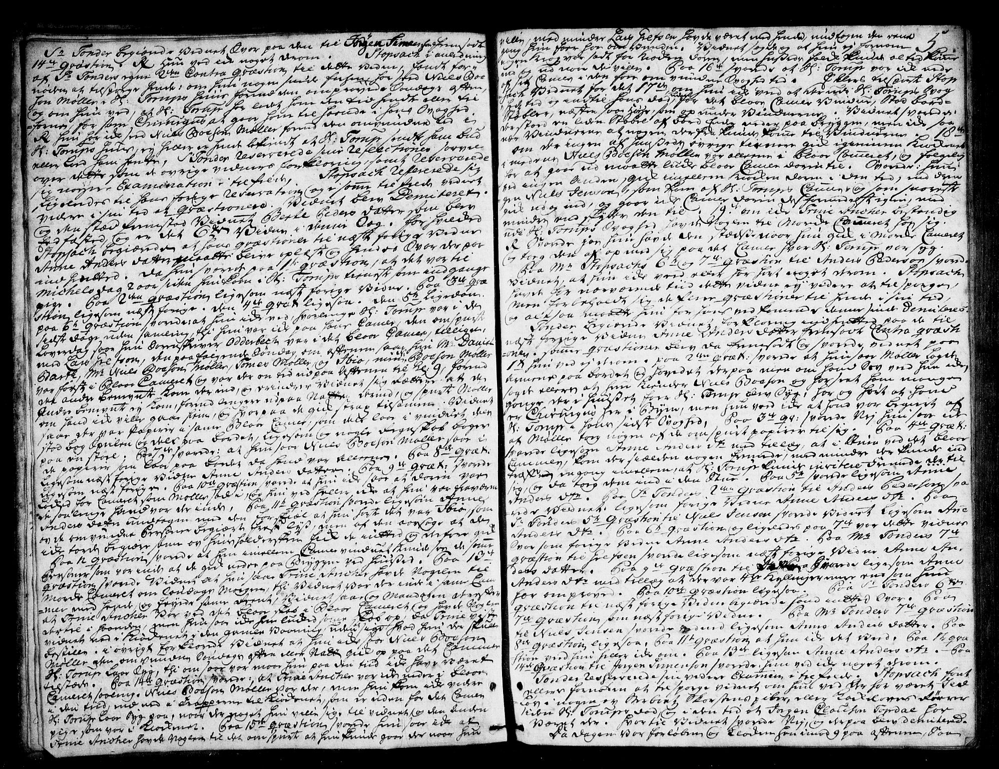 Kragerø byfogd, AV/SAKO-A-215/F/Fa/L0008: Tingbok, 1767-1774, p. 5