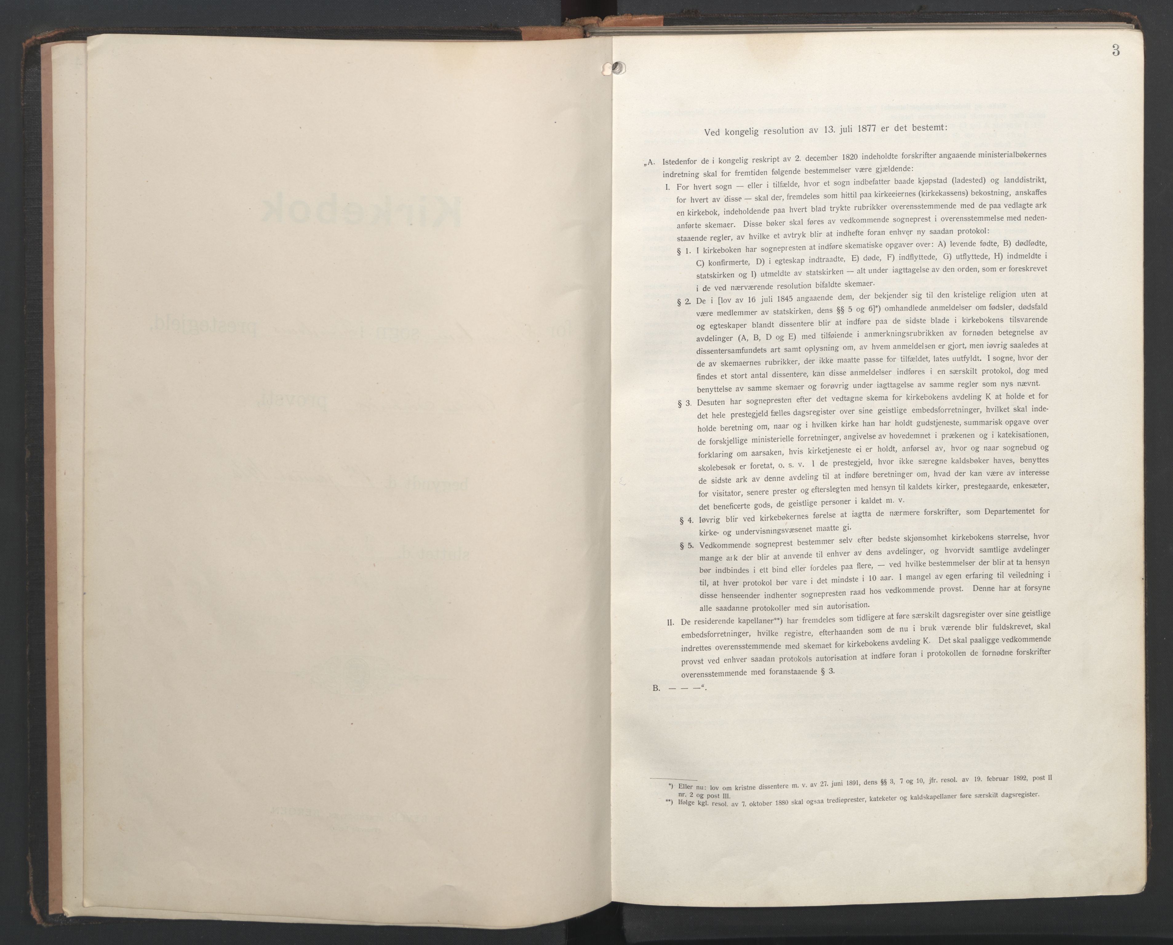 Ministerialprotokoller, klokkerbøker og fødselsregistre - Møre og Romsdal, AV/SAT-A-1454/517/L0232: Parish register (copy) no. 517C05, 1910-1946, p. 3