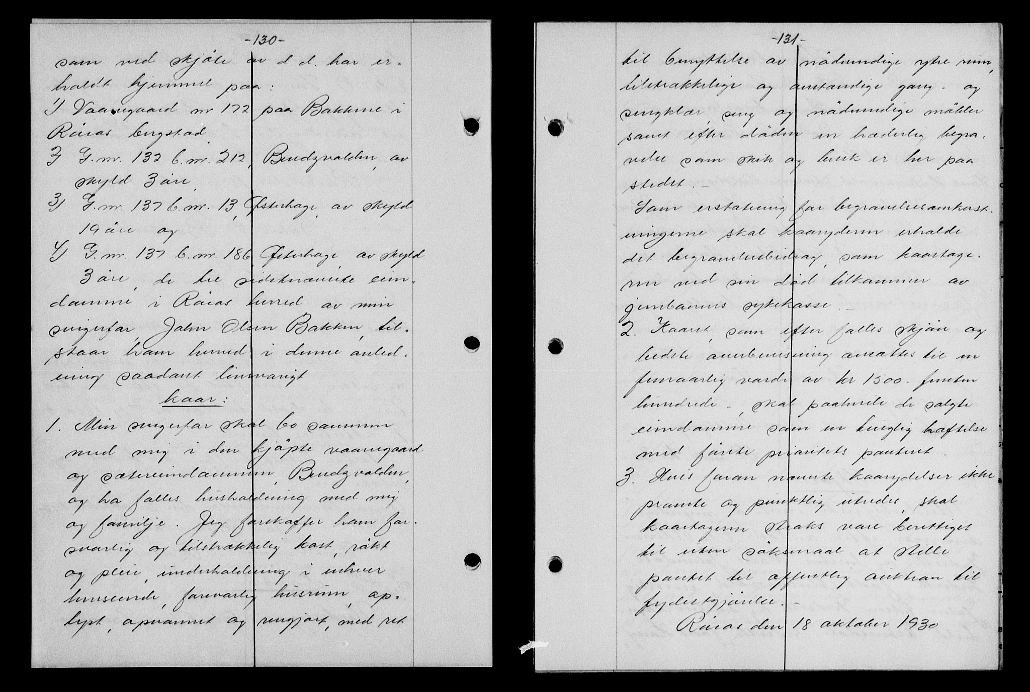 Gauldal sorenskriveri, SAT/A-0014/1/2/2C/L0041: Mortgage book no. 42-43, 1930-1931, Deed date: 12.12.1930