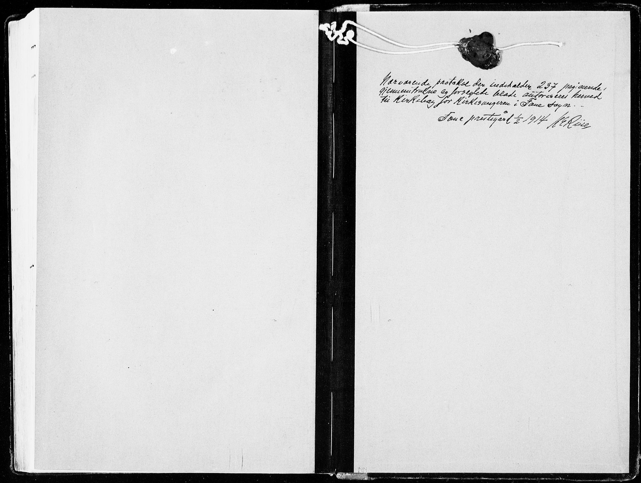 Fana Sokneprestembete, AV/SAB-A-75101/H/Hab/Haba/L0005: Parish register (copy) no. A 5, 1911-1932