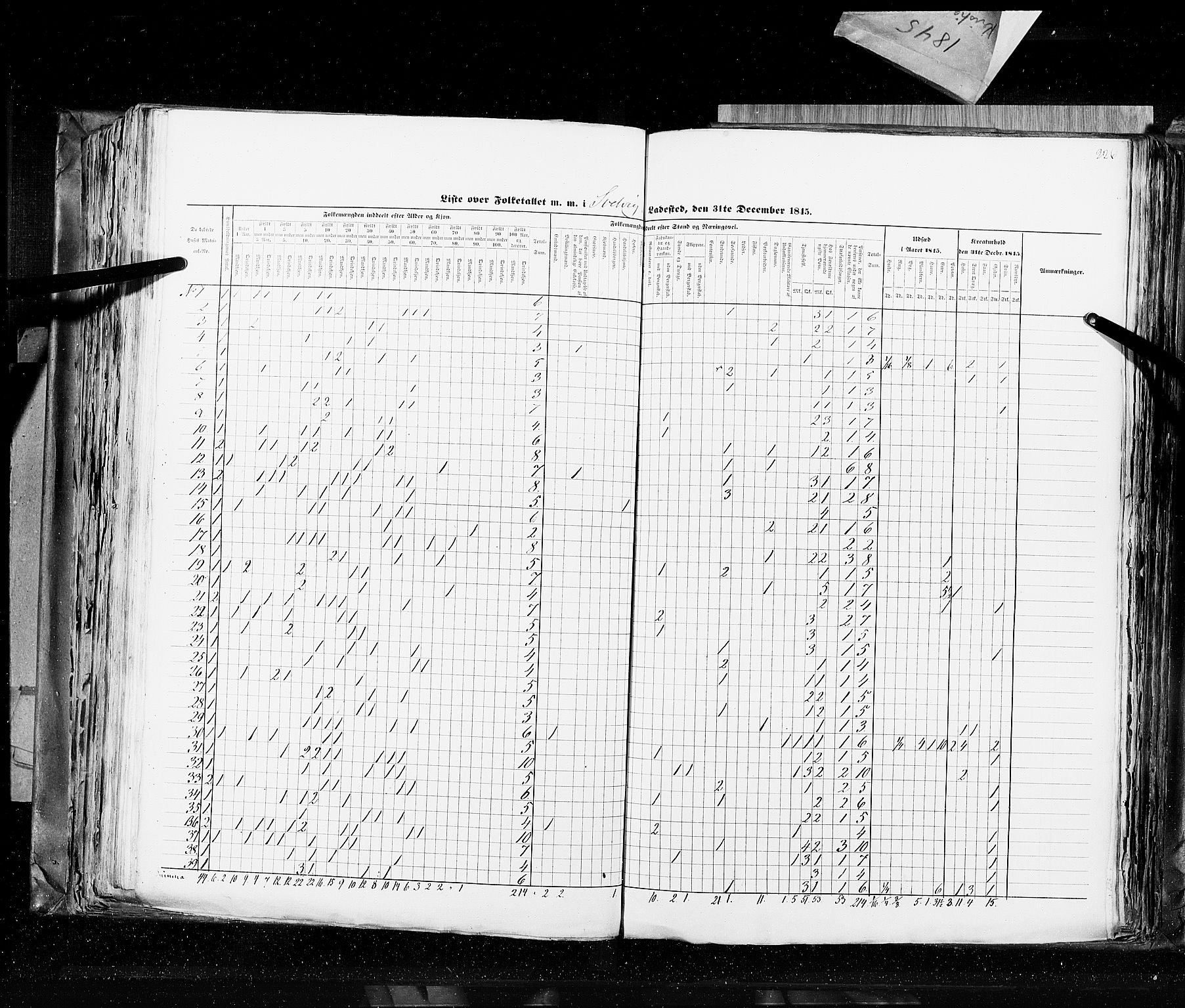 RA, Census 1845, vol. 10: Cities, 1845, p. 226