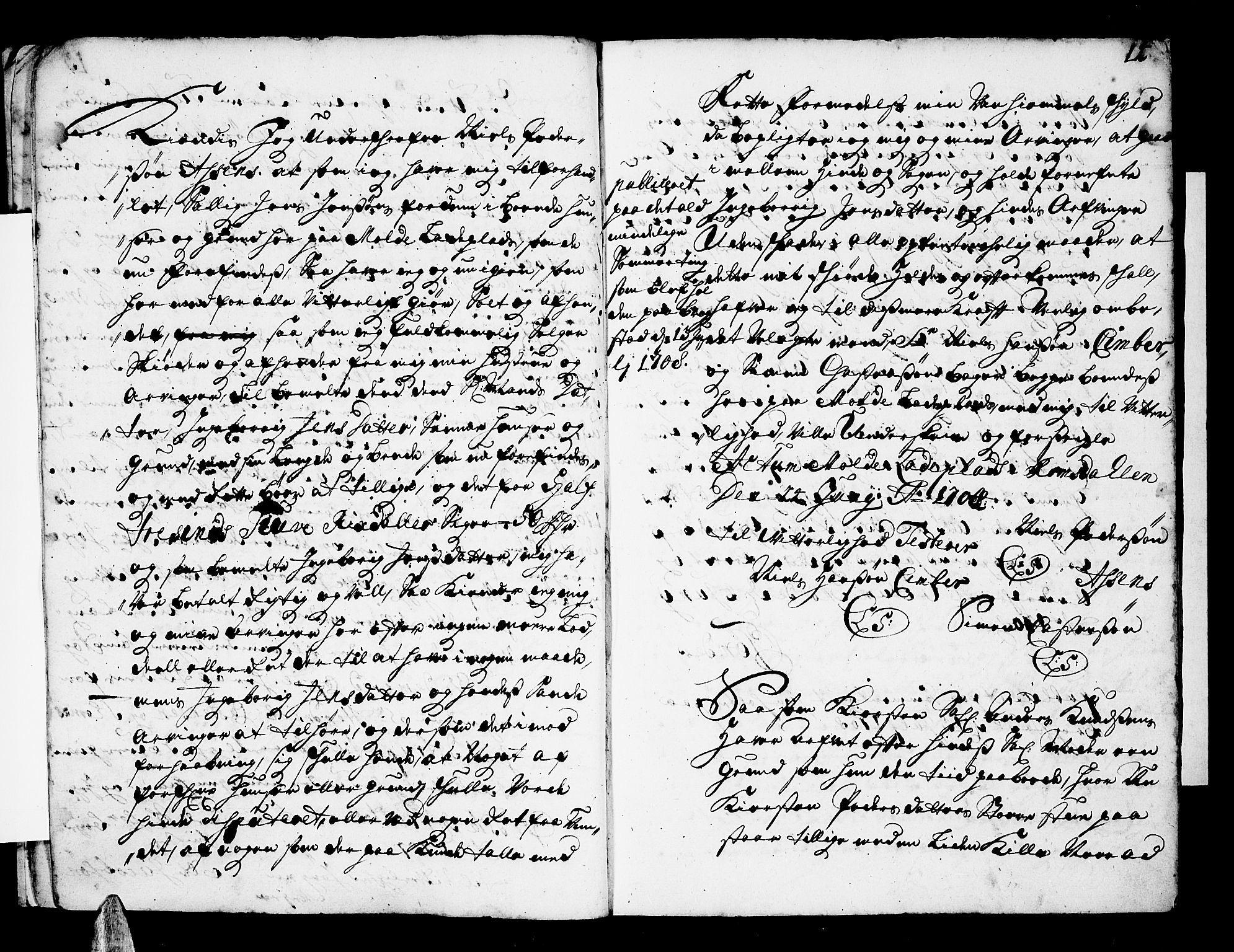 Romsdal sorenskriveri, SAT/A-4149/1/2/2C/L0001: Mortgage book no. 1, 1706-1724, p. 14