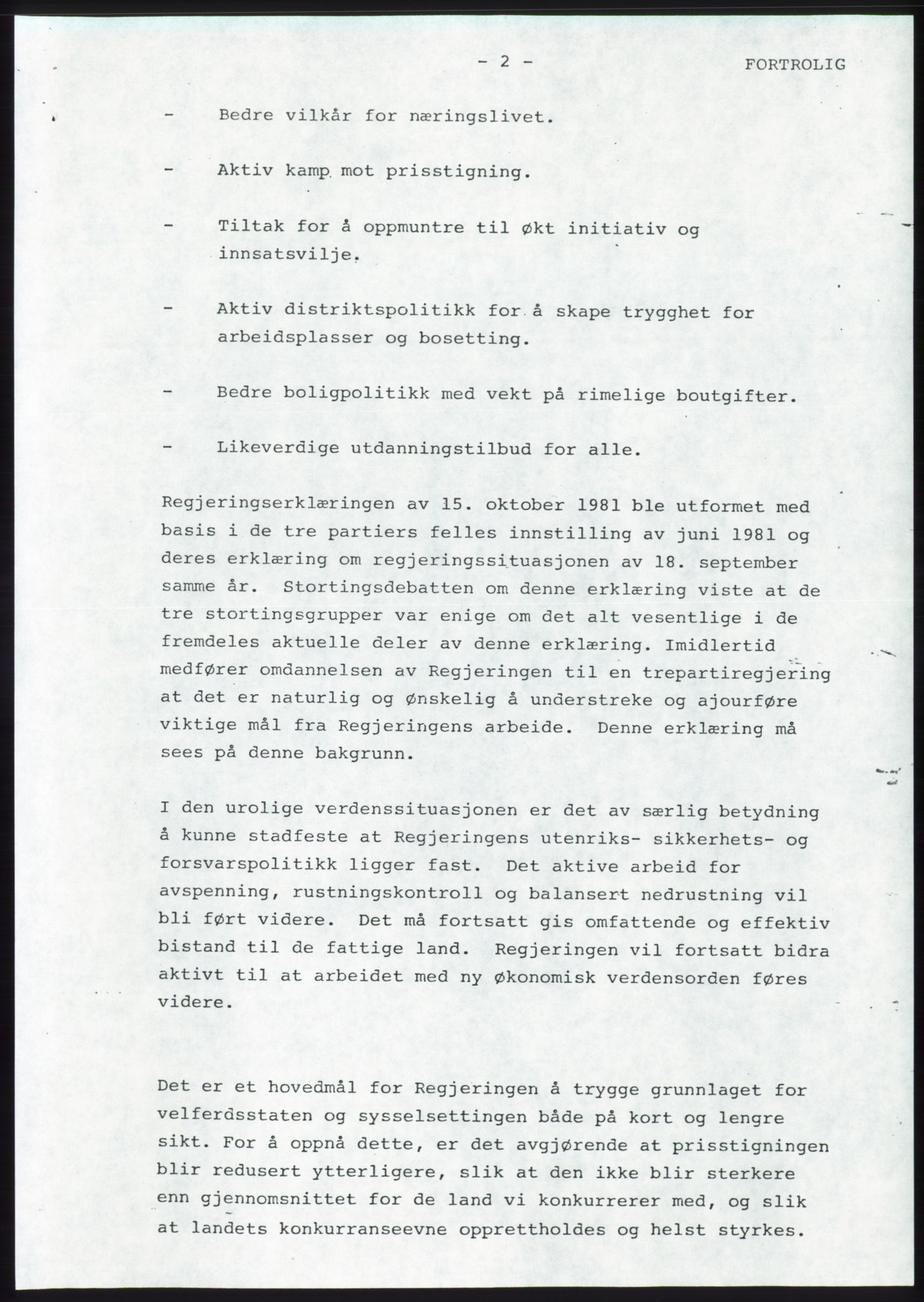 Forhandlingsmøtene 1983 mellom Høyre, KrF og Senterpartiet om dannelse av regjering, AV/RA-PA-0696/A/L0001: Forhandlingsprotokoll, 1983, p. 60