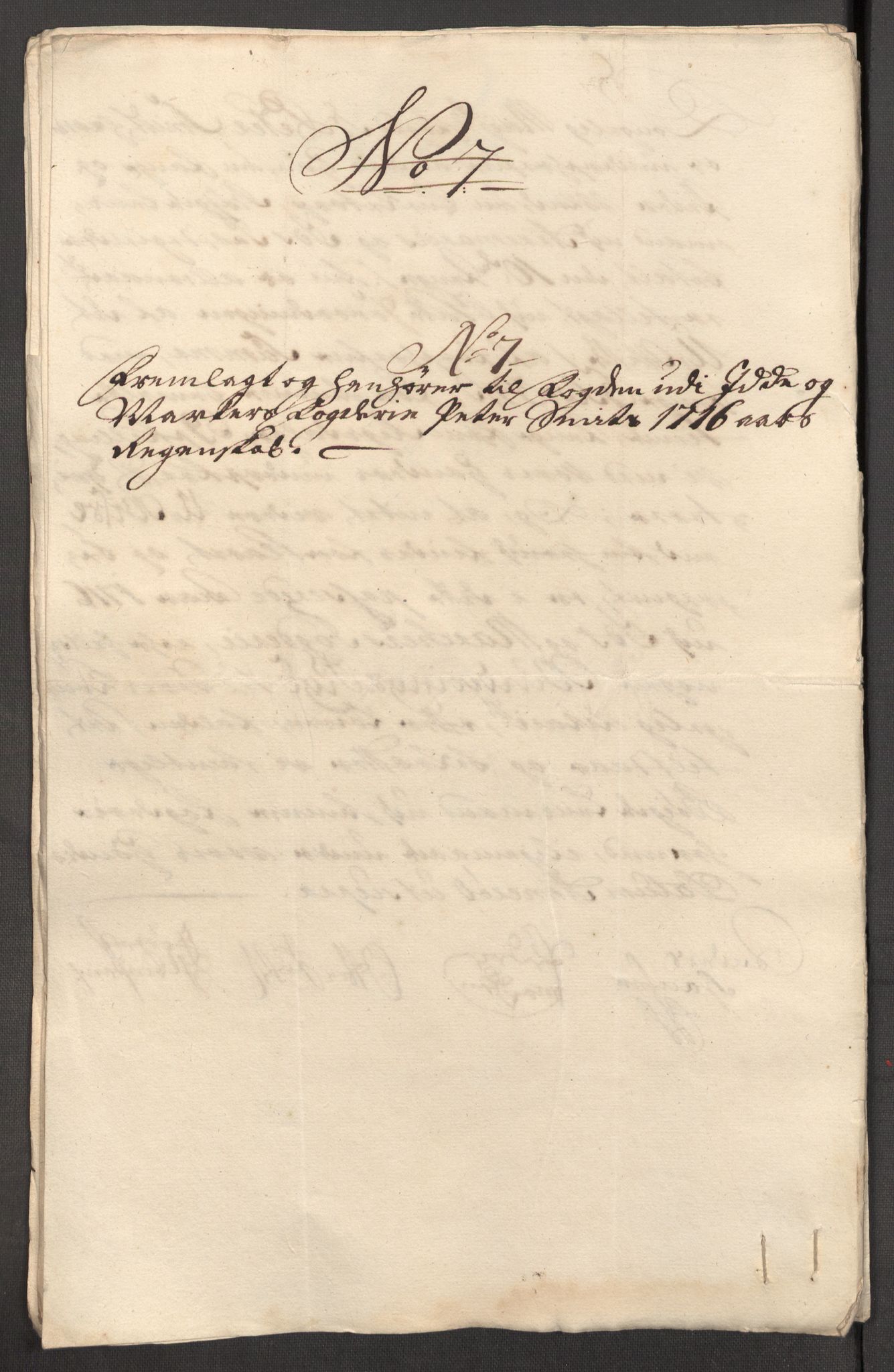 Rentekammeret inntil 1814, Reviderte regnskaper, Fogderegnskap, AV/RA-EA-4092/R01/L0023: Fogderegnskap Idd og Marker, 1715-1716, p. 316