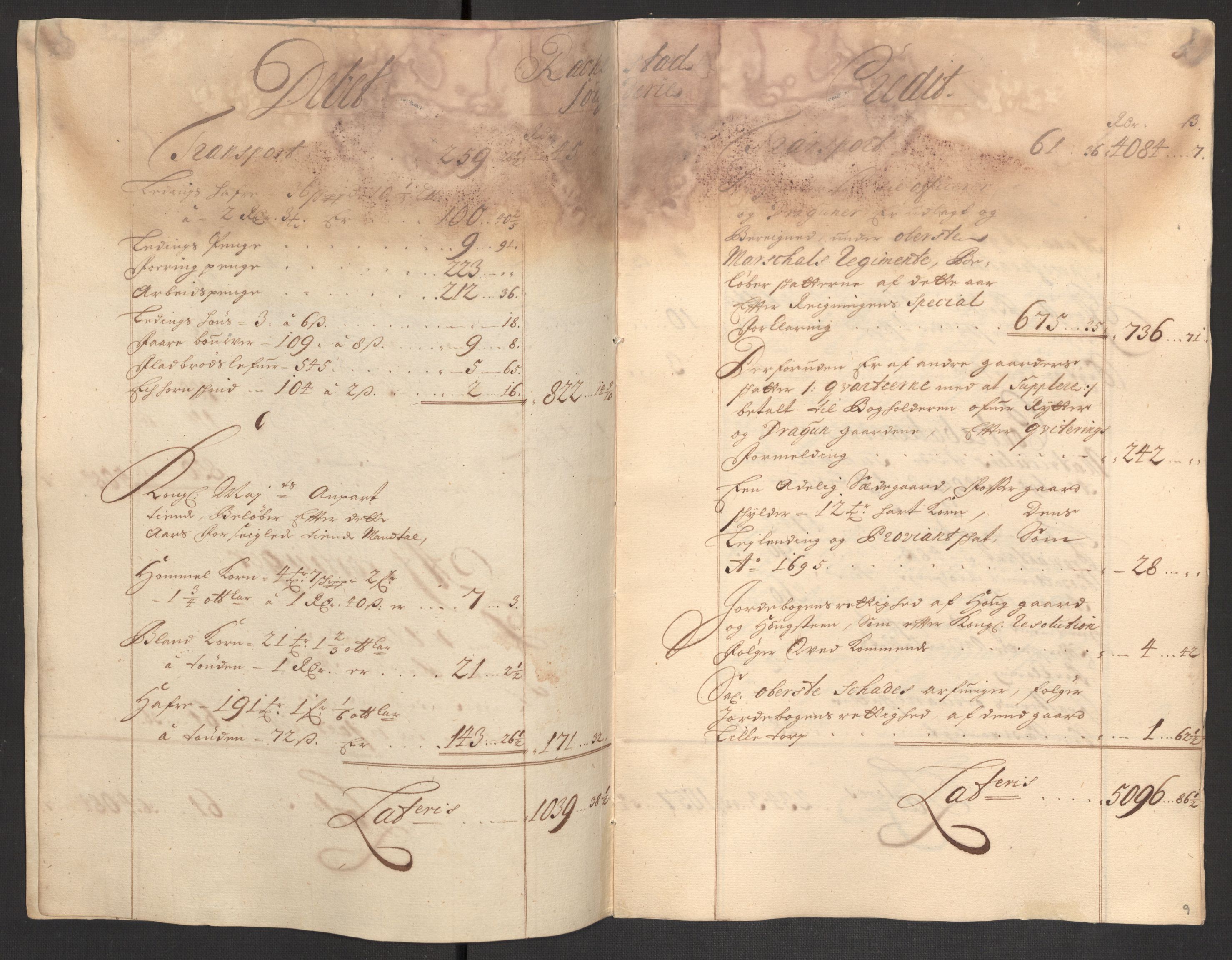 Rentekammeret inntil 1814, Reviderte regnskaper, Fogderegnskap, AV/RA-EA-4092/R07/L0286: Fogderegnskap Rakkestad, Heggen og Frøland, 1696, p. 8