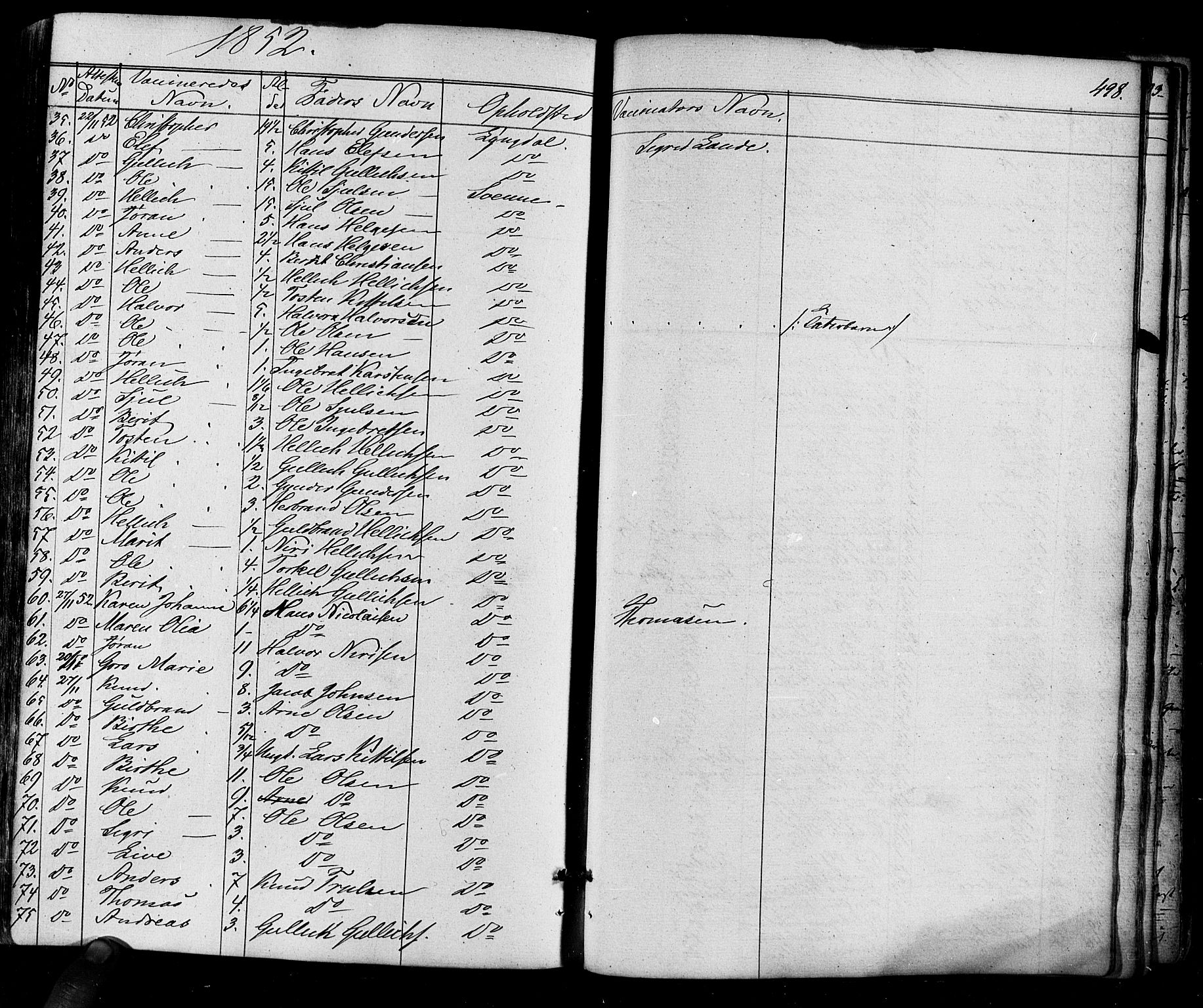 Flesberg kirkebøker, AV/SAKO-A-18/F/Fa/L0006: Parish register (official) no. I 6, 1834-1860, p. 498