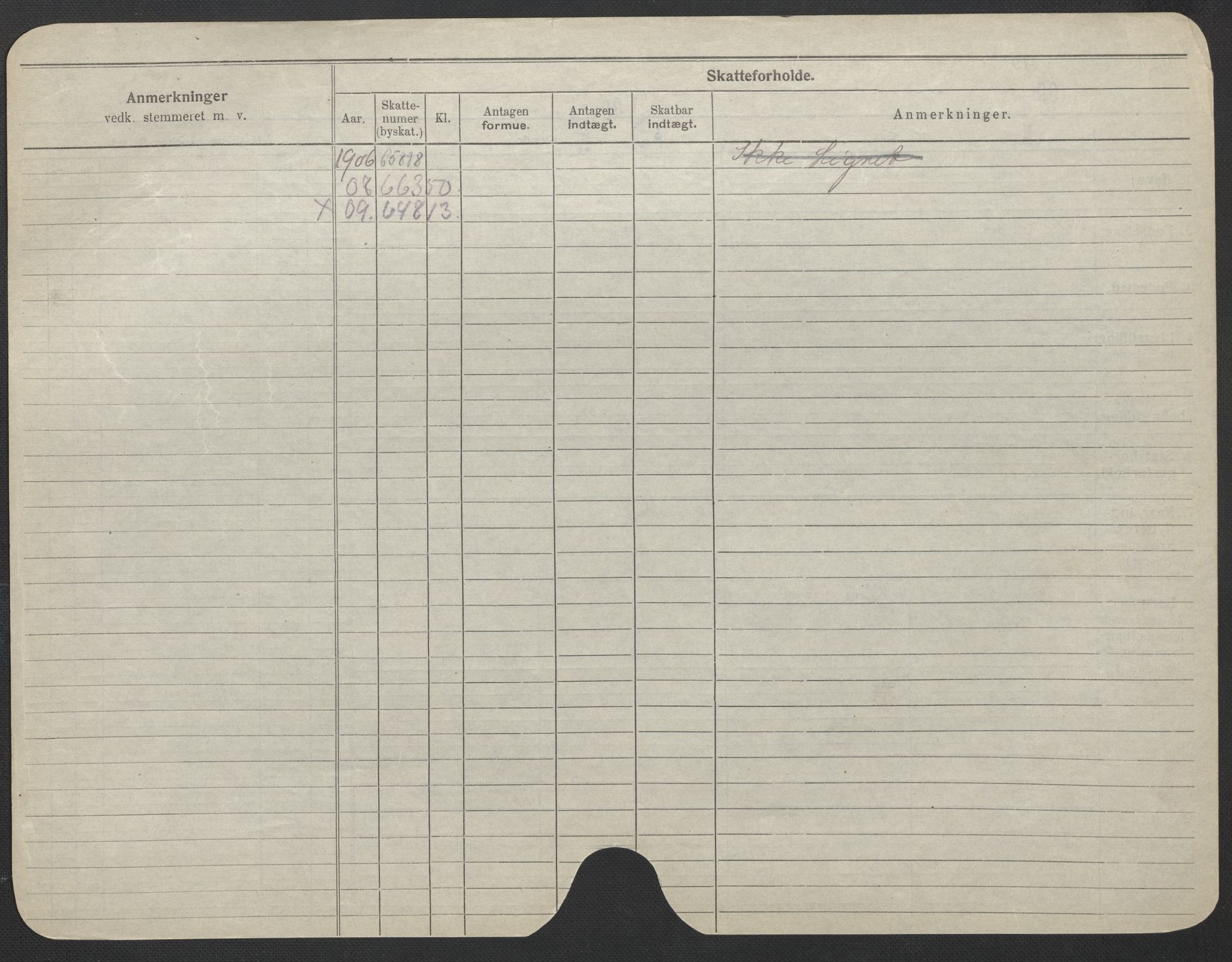 Oslo folkeregister, Registerkort, AV/SAO-A-11715/F/Fa/Fac/L0022: Kvinner, 1906-1914, p. 964b