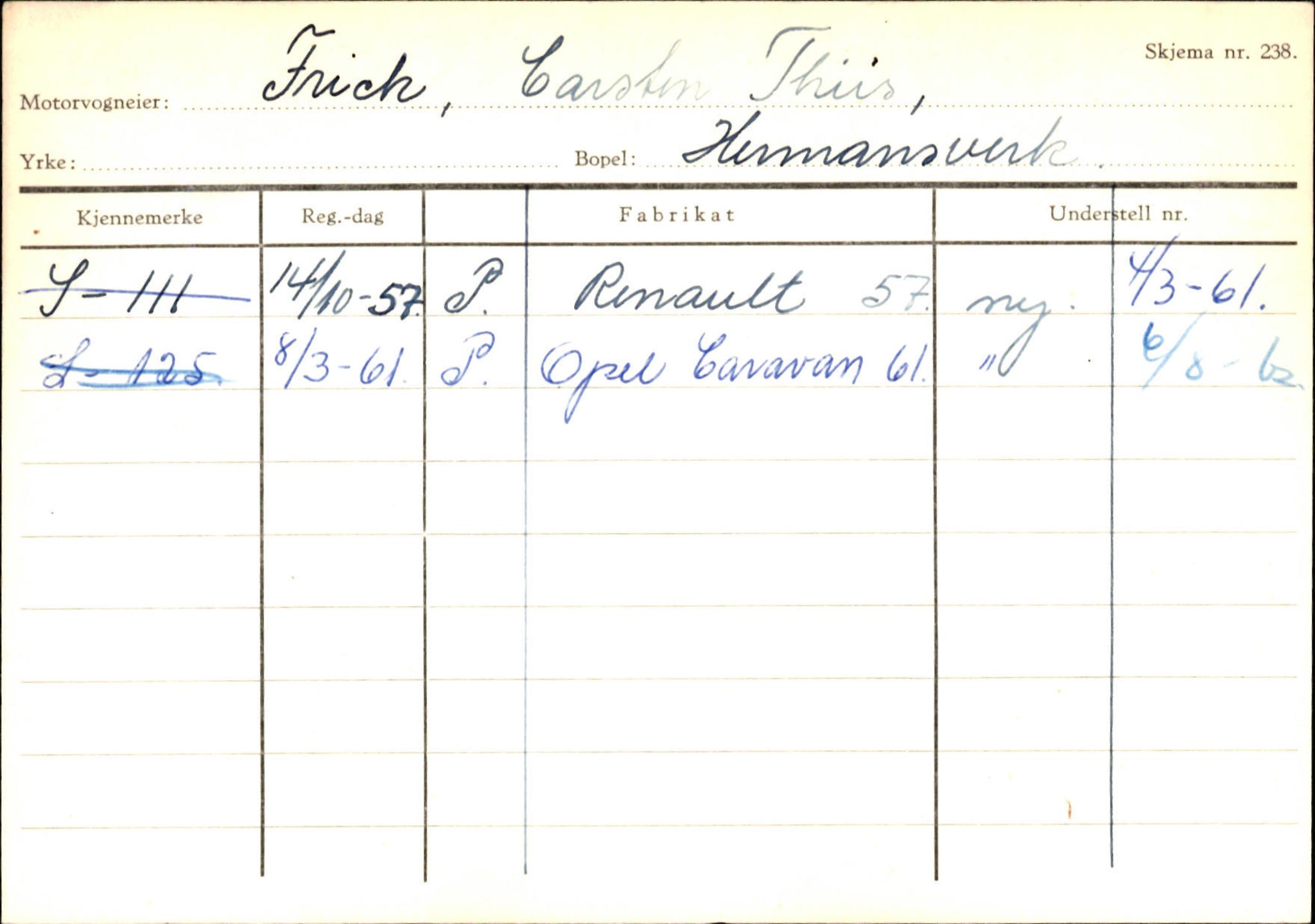 Statens vegvesen, Sogn og Fjordane vegkontor, AV/SAB-A-5301/4/F/L0126: Eigarregister Fjaler M-Å. Leikanger A-Å, 1945-1975, p. 1181