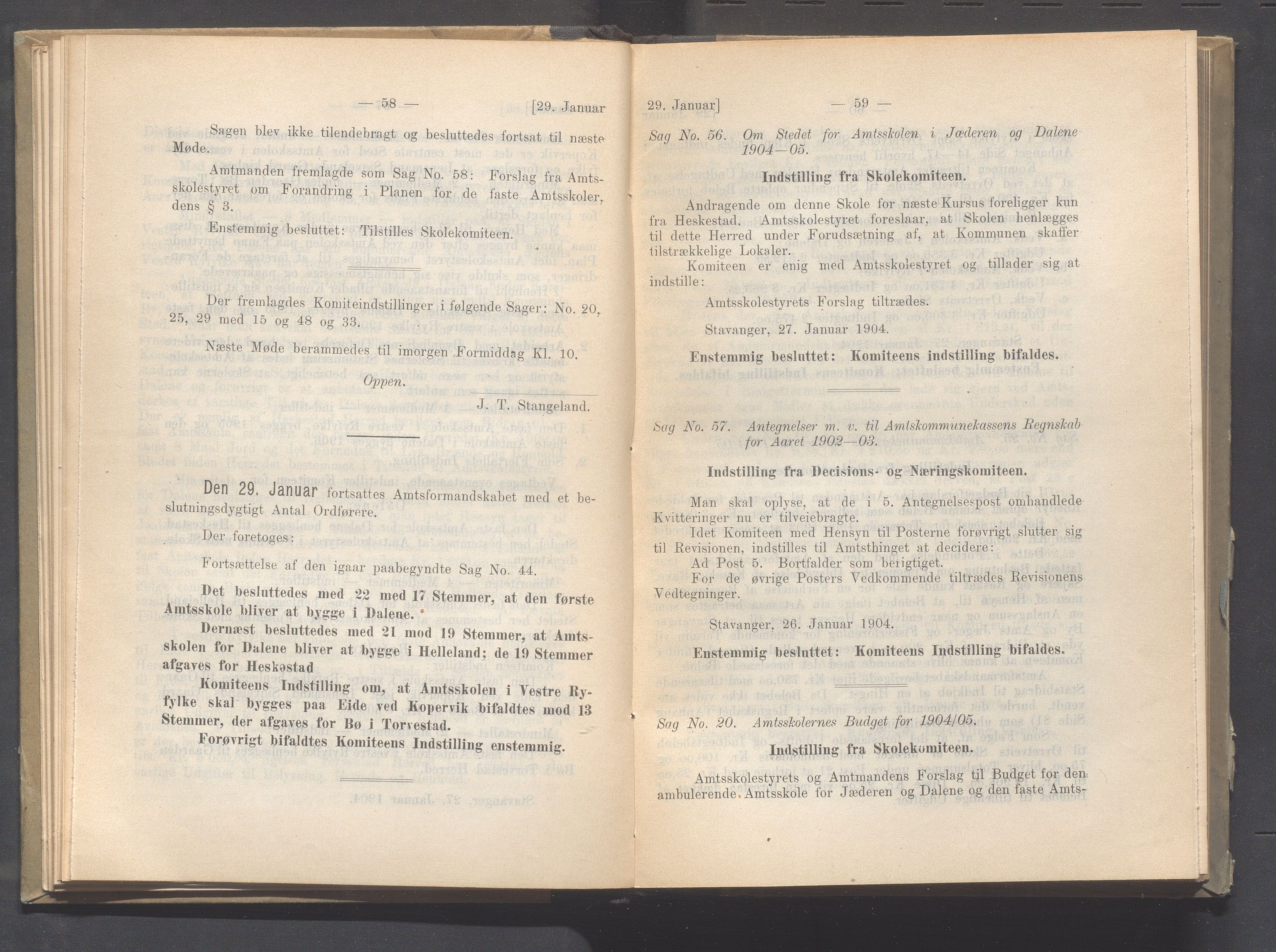 Rogaland fylkeskommune - Fylkesrådmannen , IKAR/A-900/A, 1904, p. 35