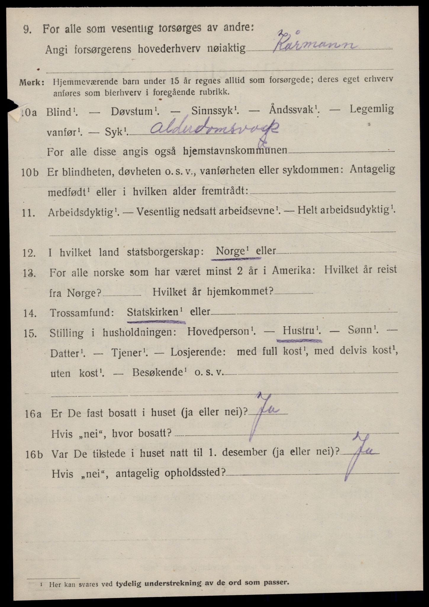 SAT, 1920 census for Hjørundfjord, 1920, p. 4152